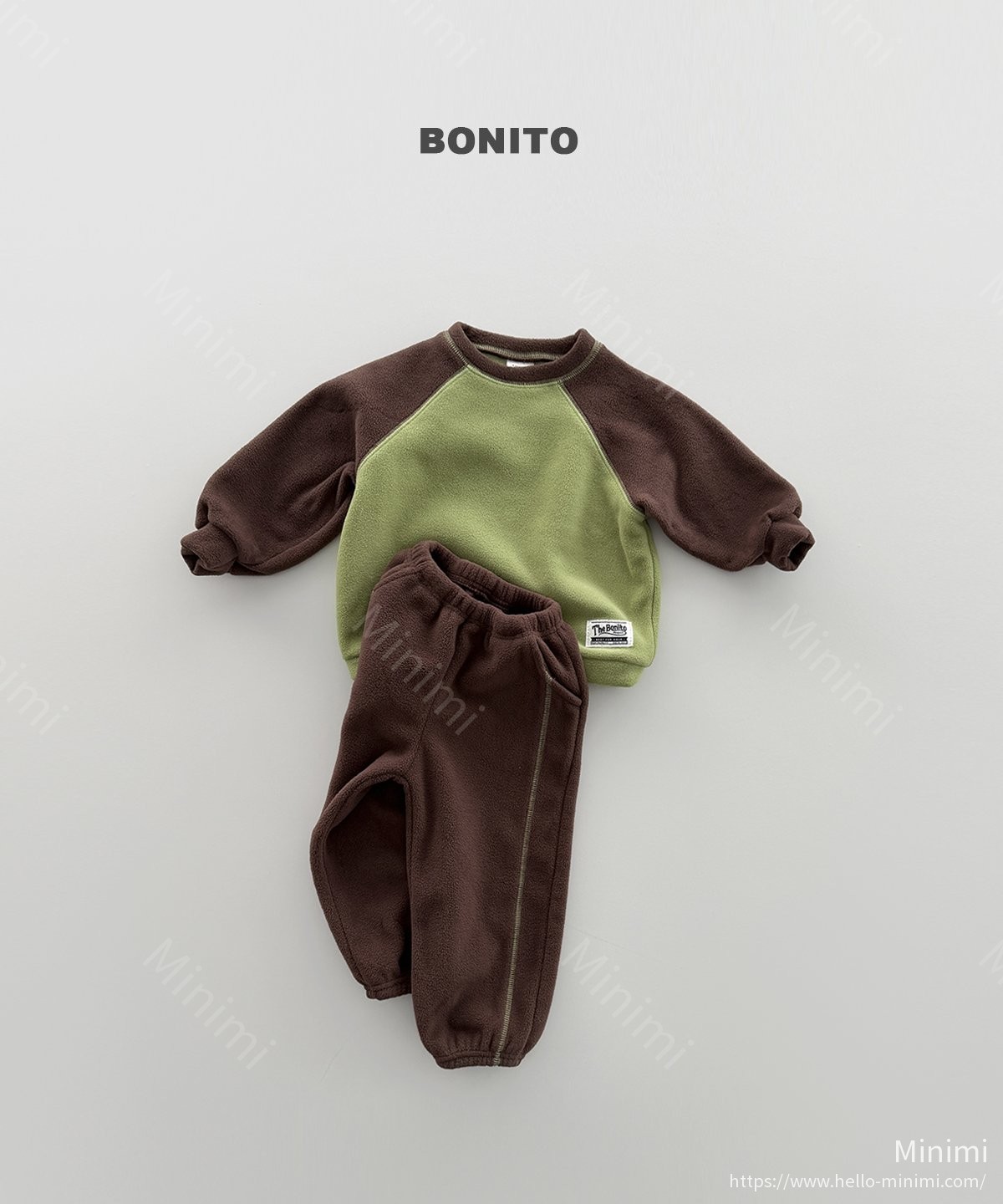 BONITO Two-Tone Raglan Set 細節圖 3