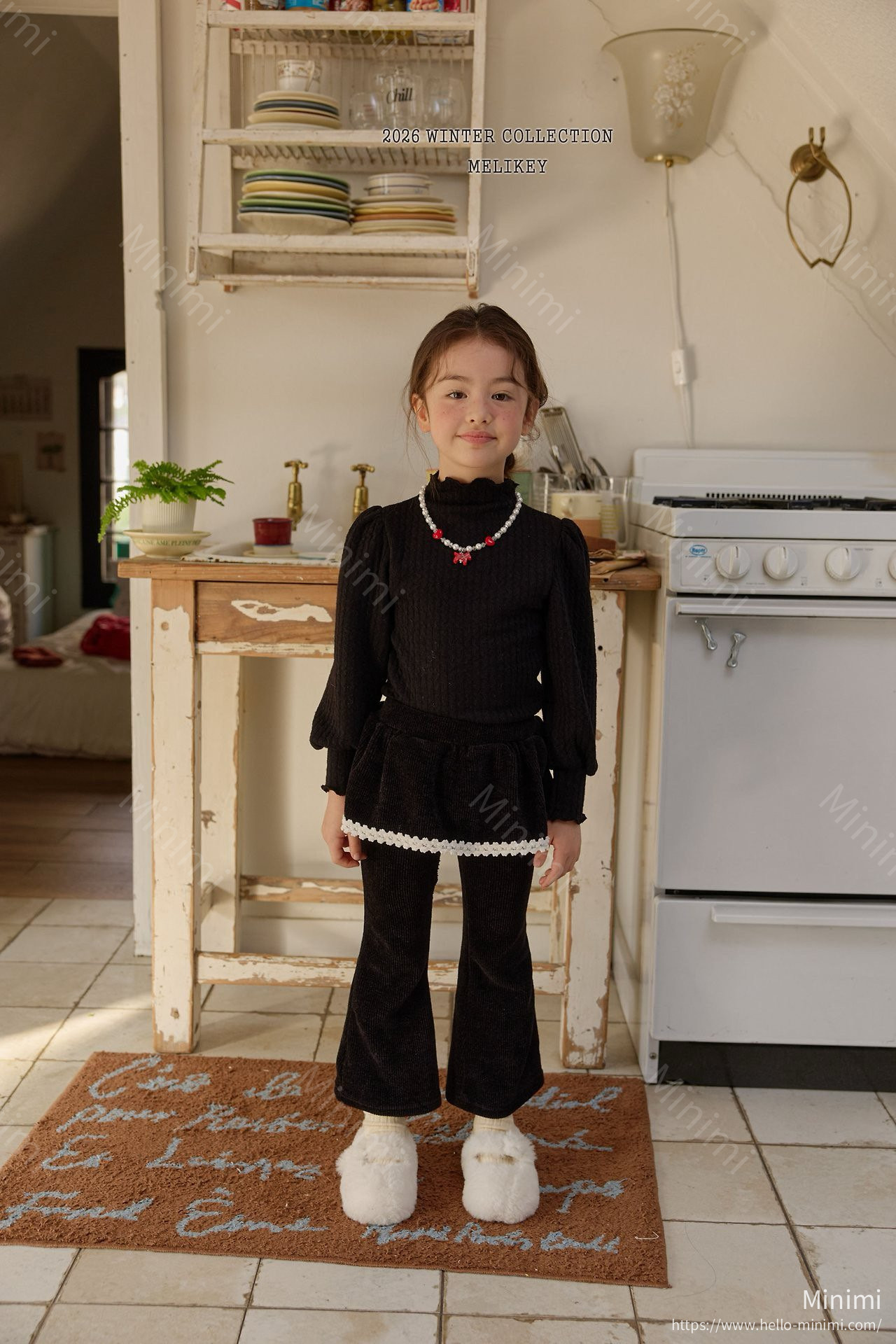 Melikey Frill Velour Bootcut 細節圖 16