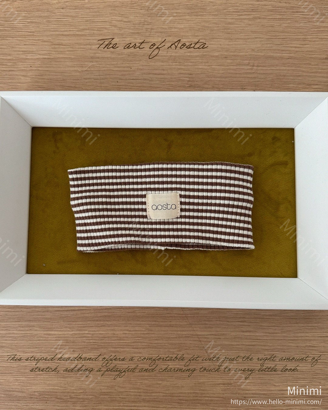 Aosta atelier Cookie Headband 細節圖 74