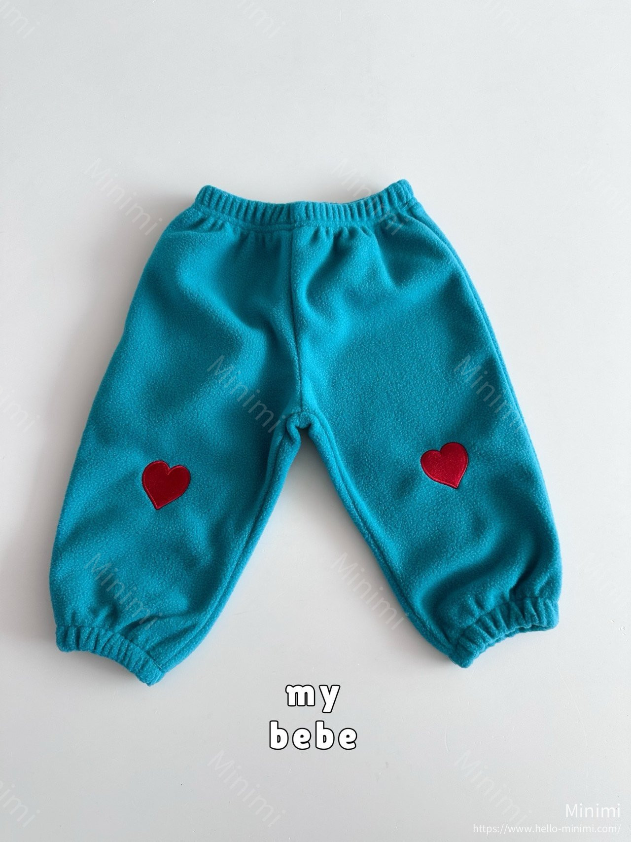 my_bébé Heart Fleece Pants 細節圖 6