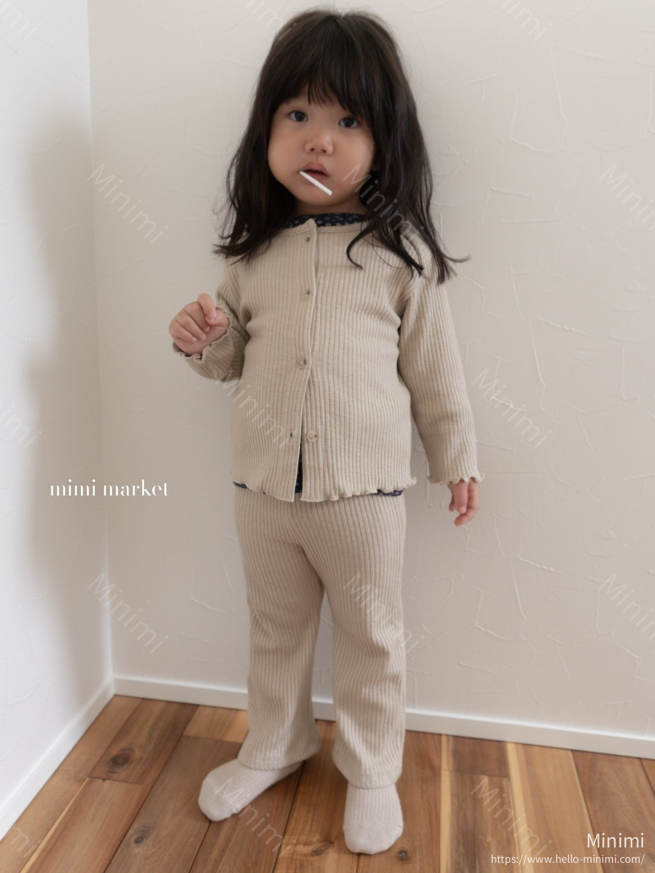 mimi-market Liz Ribbed Cardigan 細節圖 13