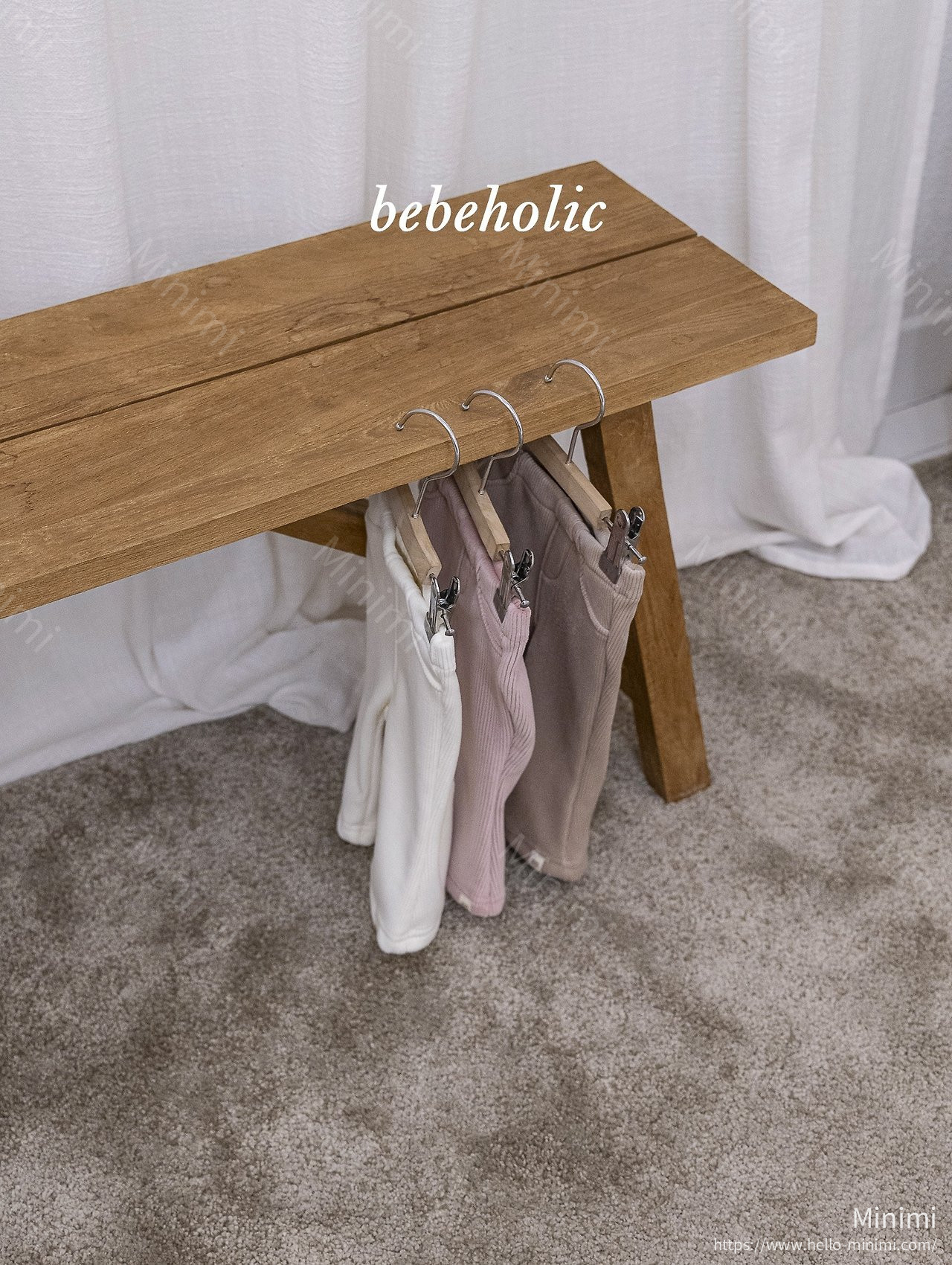 BEBEHOLIC Basil Ribbed Boots-cut 細節圖 4