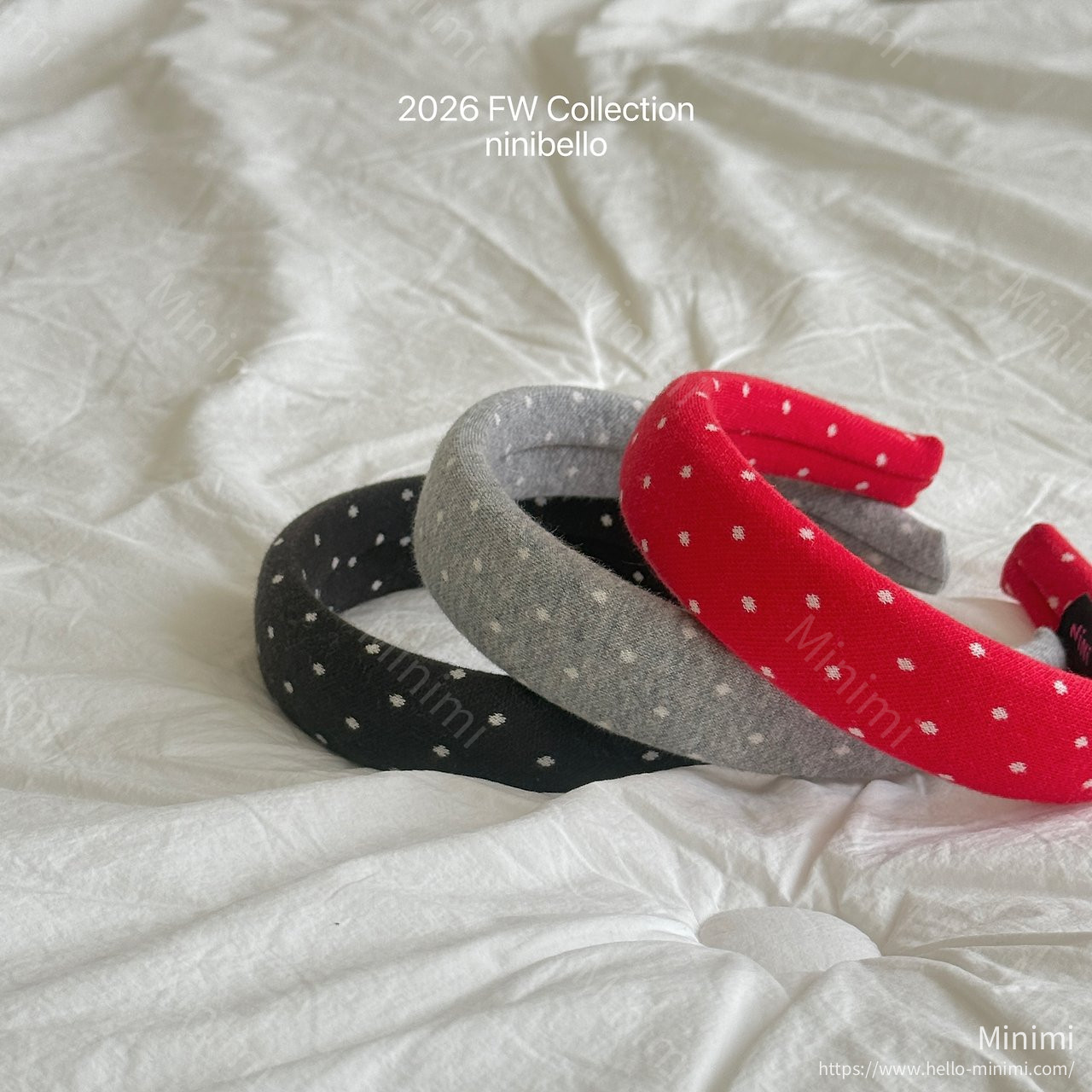 ninibello Dear Dot Hairband 細節圖 2