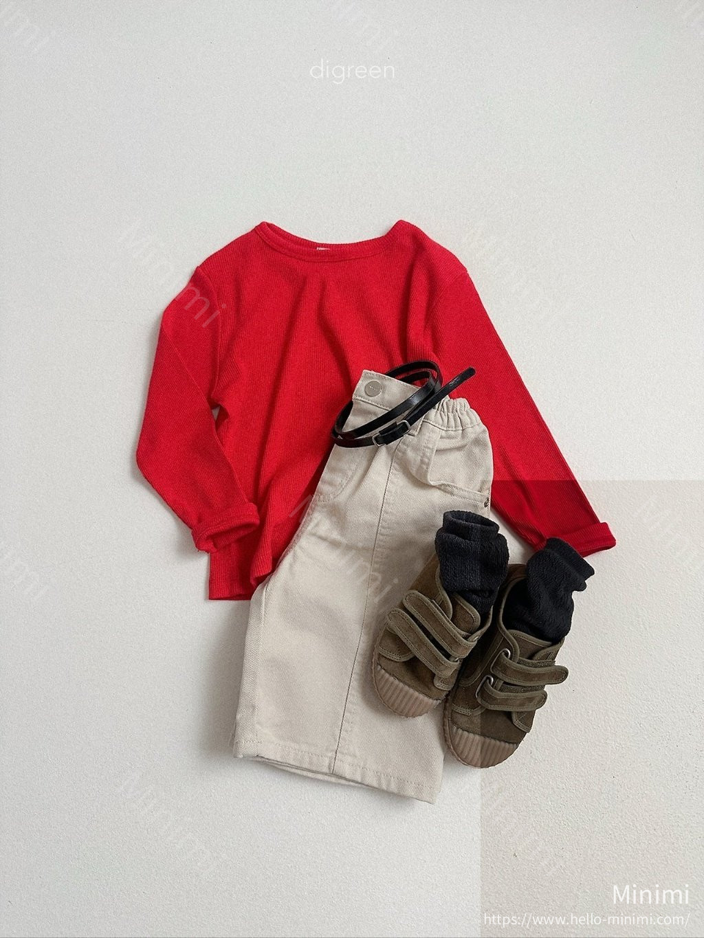 digreen Hug Ribbed Tee 細節圖 6