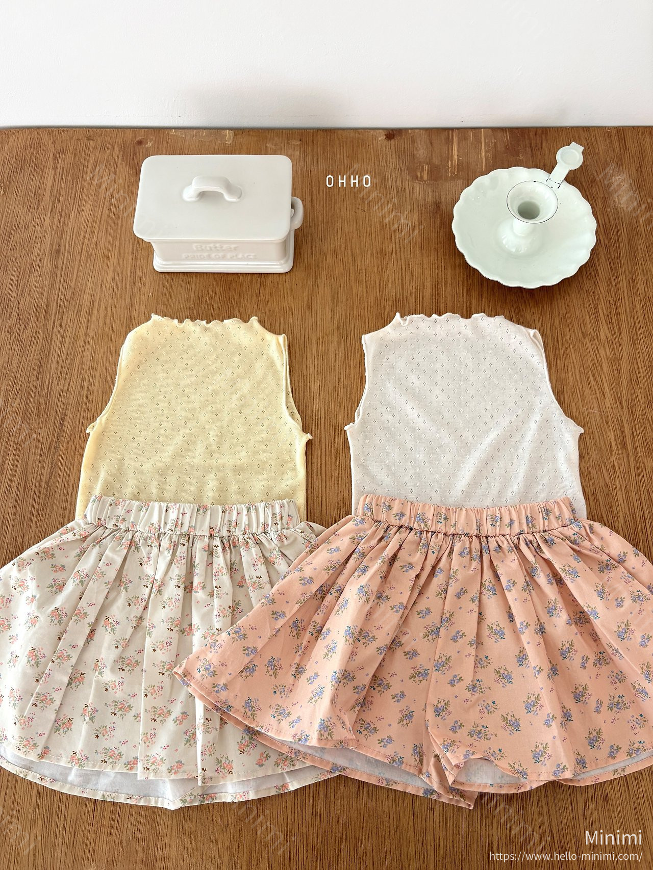 OHHO Eyelet Sleeveless Tee 細節圖 9