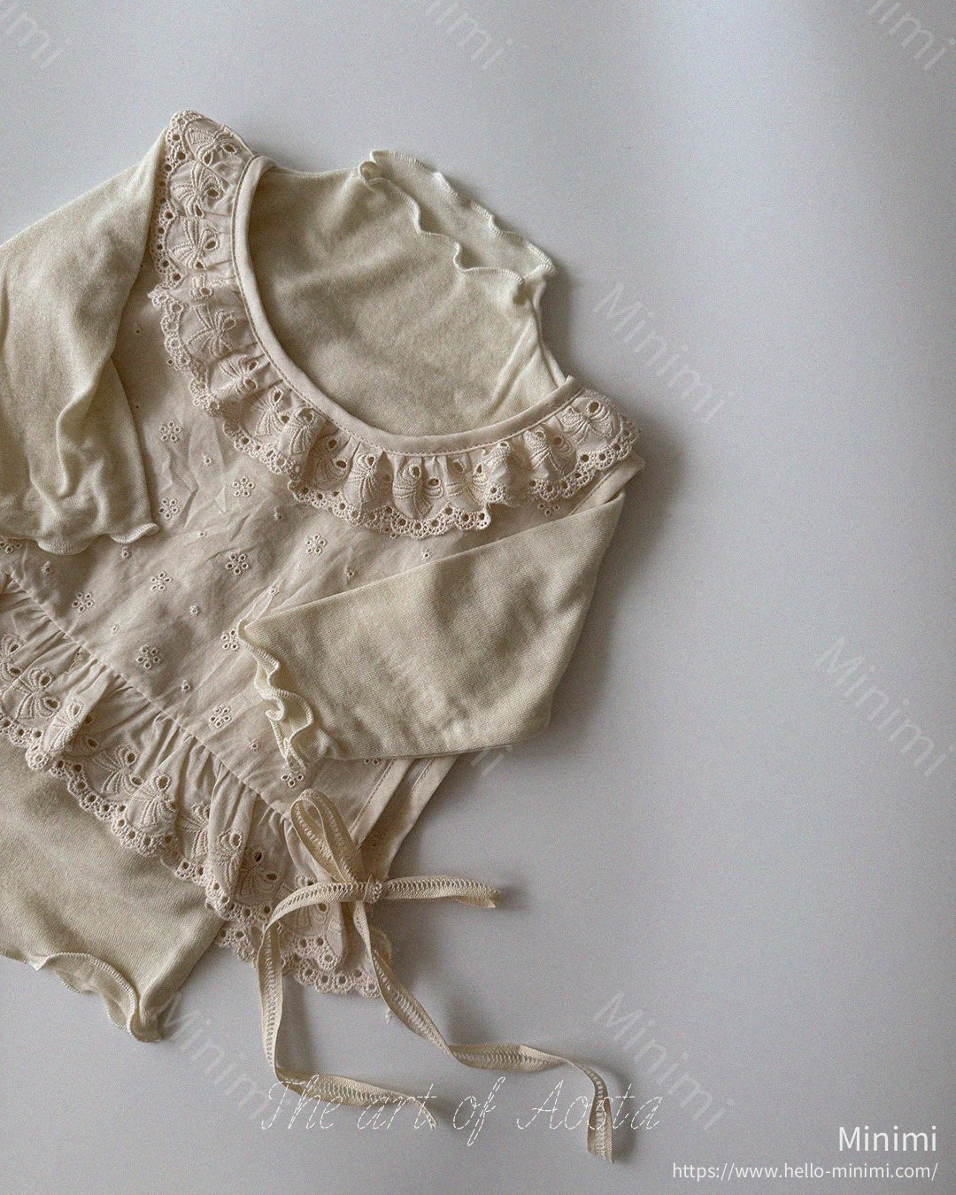 Aosta atelier Lace Olivia Vest 細節圖 5