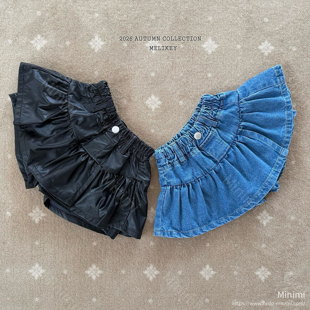 Melikey Idol Frill Shorts 韓國童裝現貨