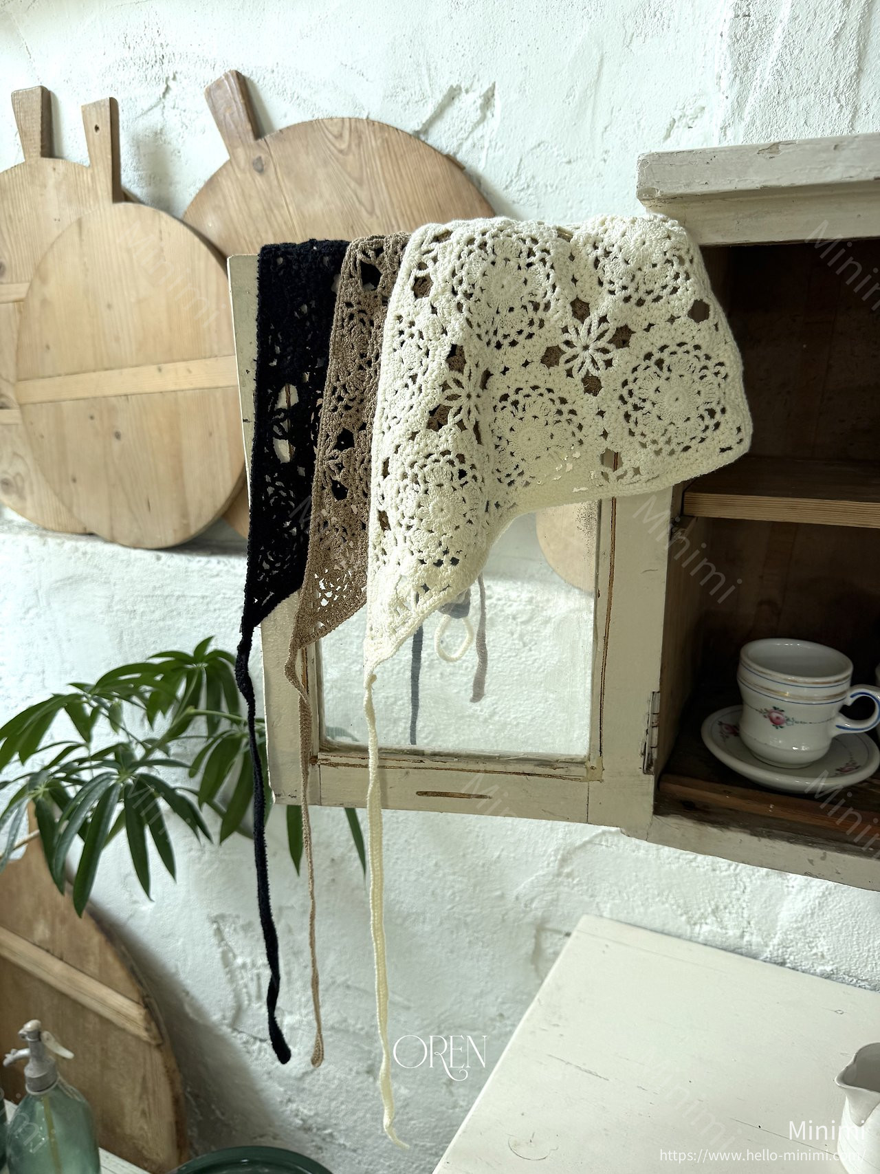 Oren Maison Crochet Kerchief 細節圖 2