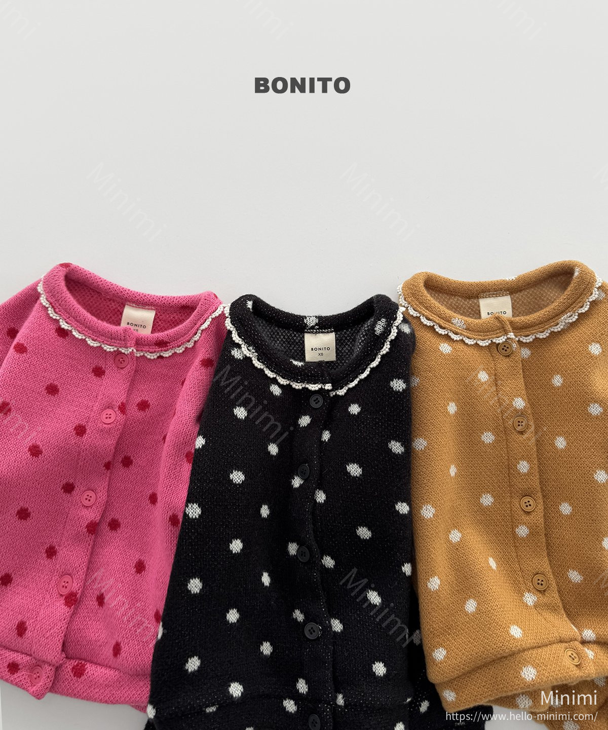 BONITO Dot Cardigan 細節圖 3