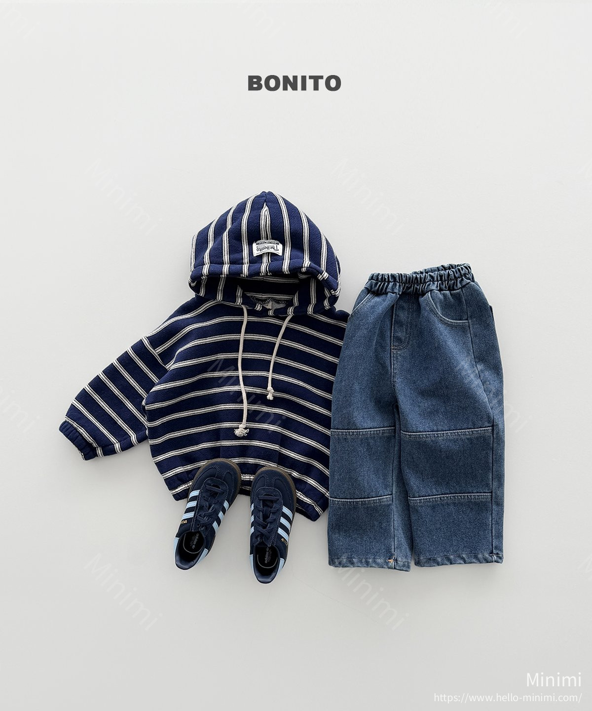 BONITO Jolly Stripe Hoodie 細節圖 4