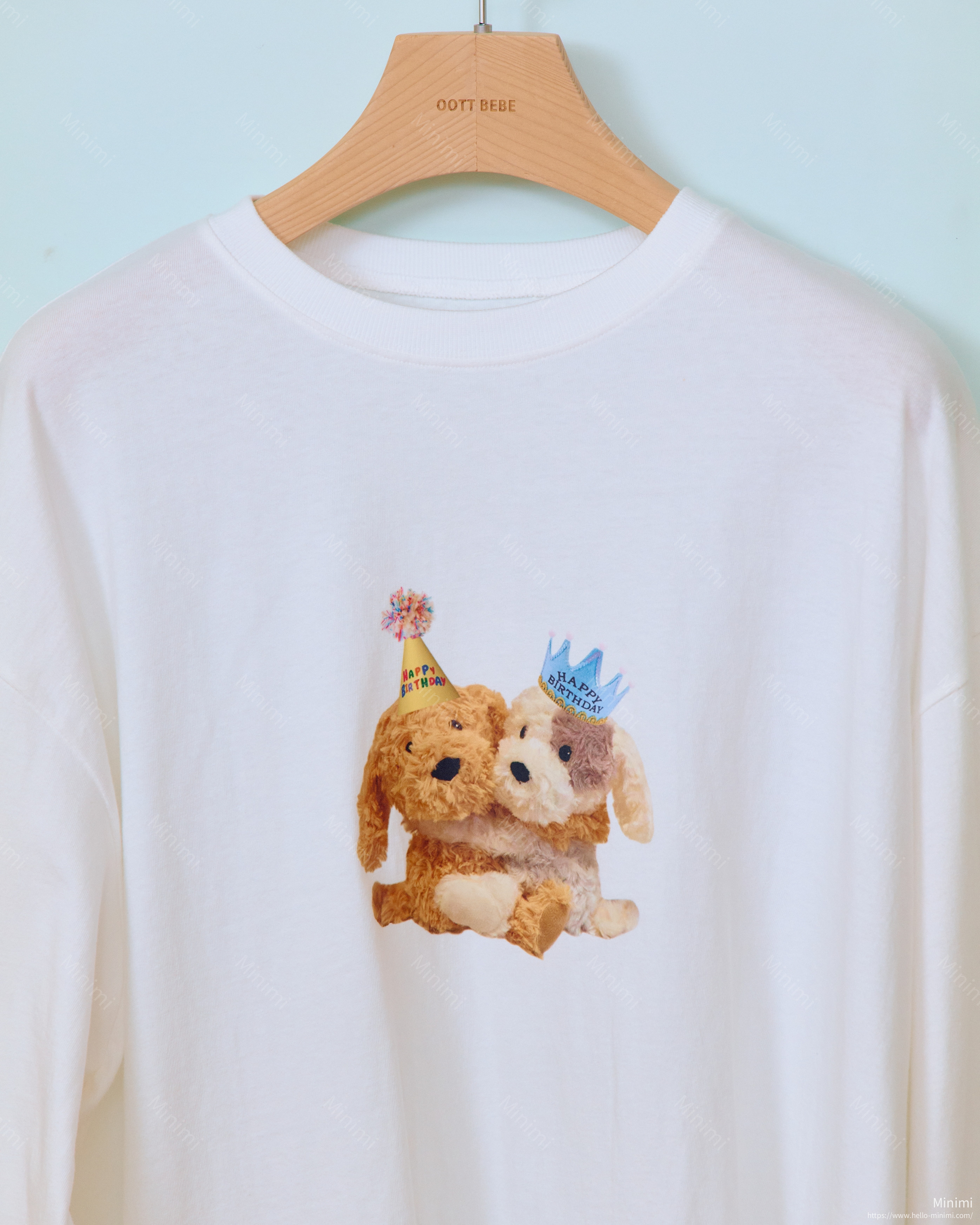 oott bebe Puppy Series T-shirt (Adult) 細節圖 7