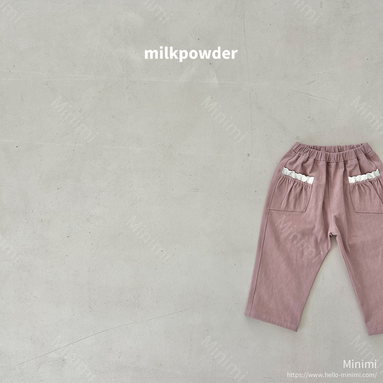 milkpowder Pocket Pants 細節圖 13