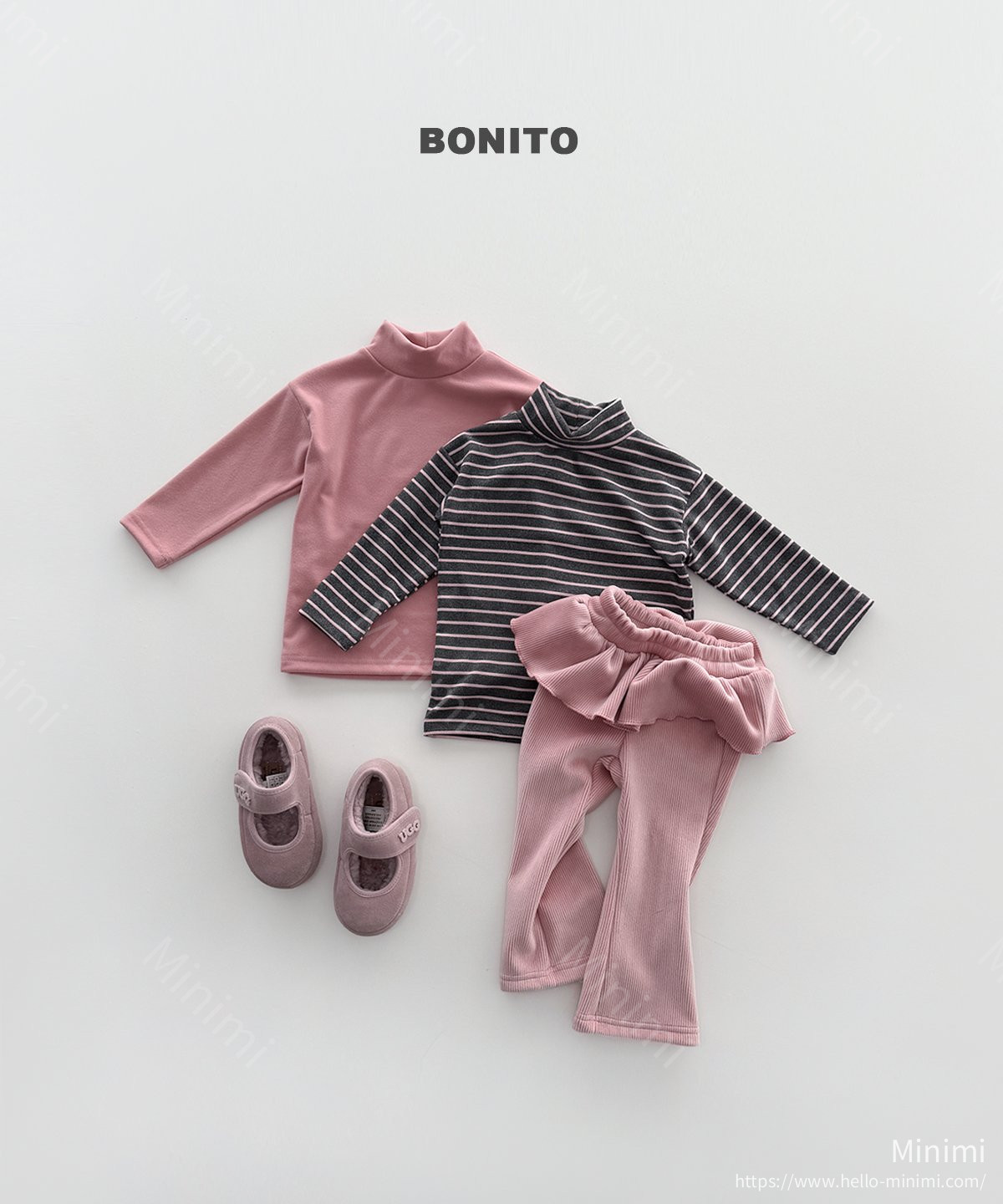 BONITO Velour Frill Bootcut Pants 細節圖 13