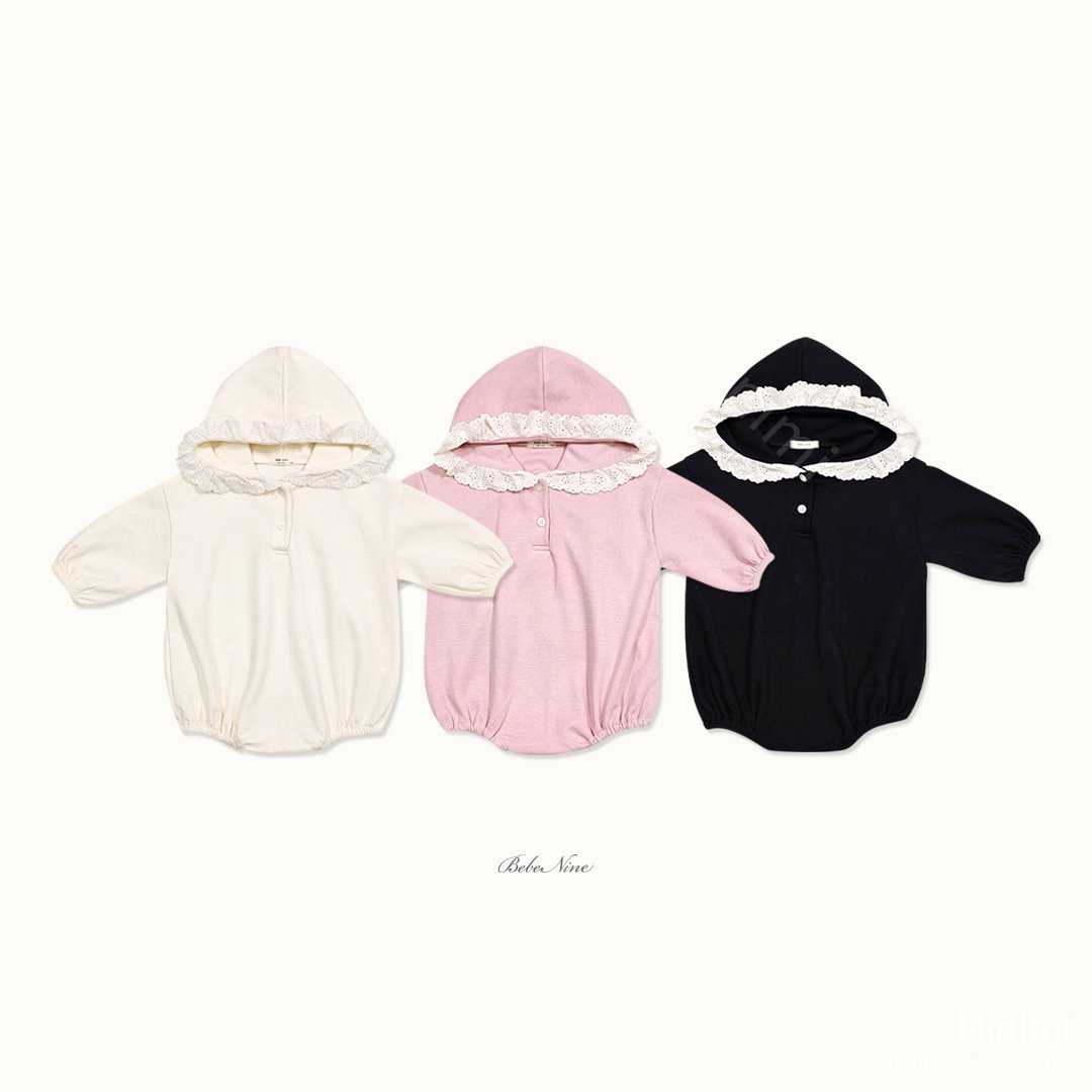 bebe nine Lace Hood Suit 細節圖 15