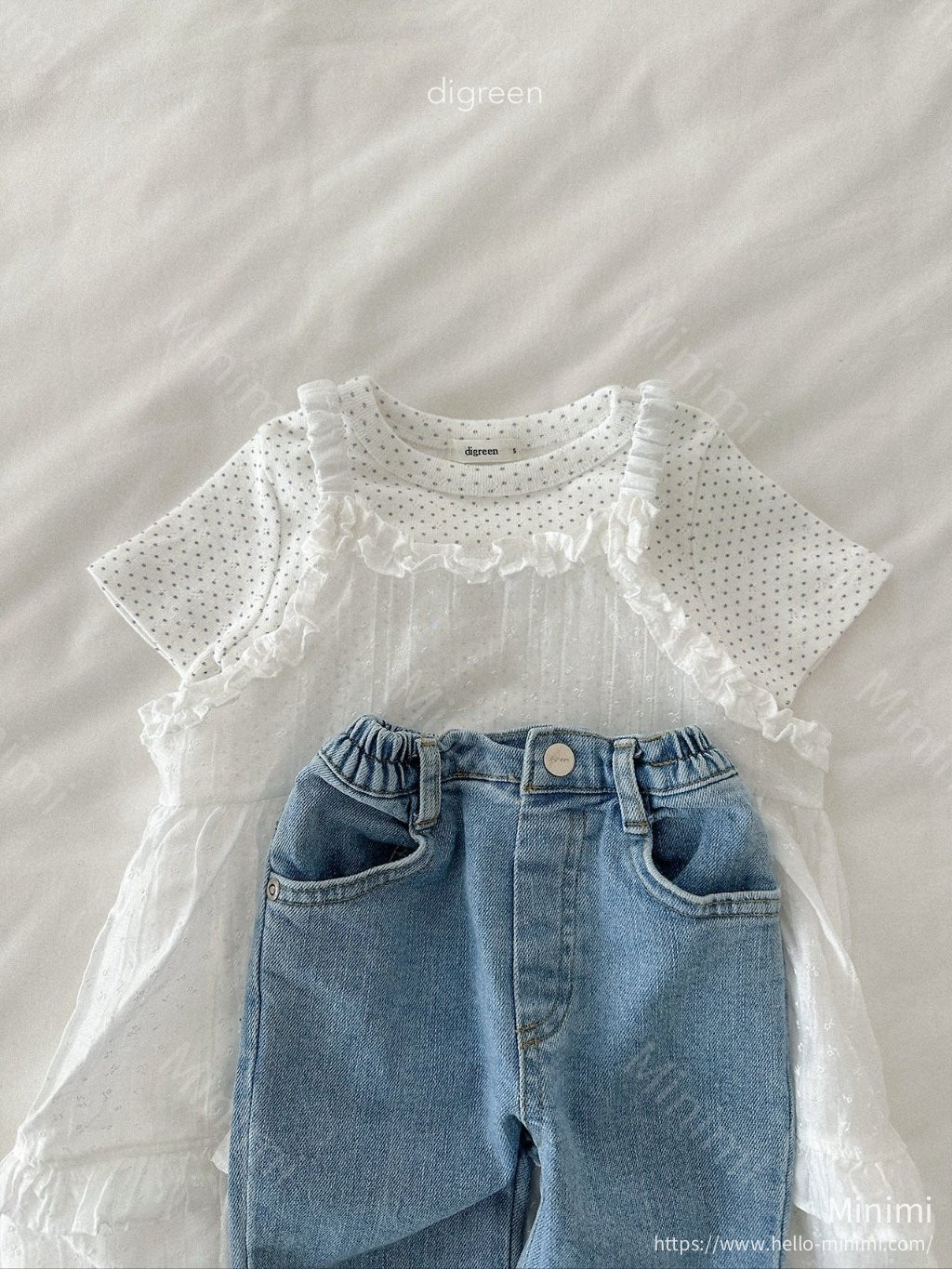 digreen Bootcut Denim Pants 細節圖 12