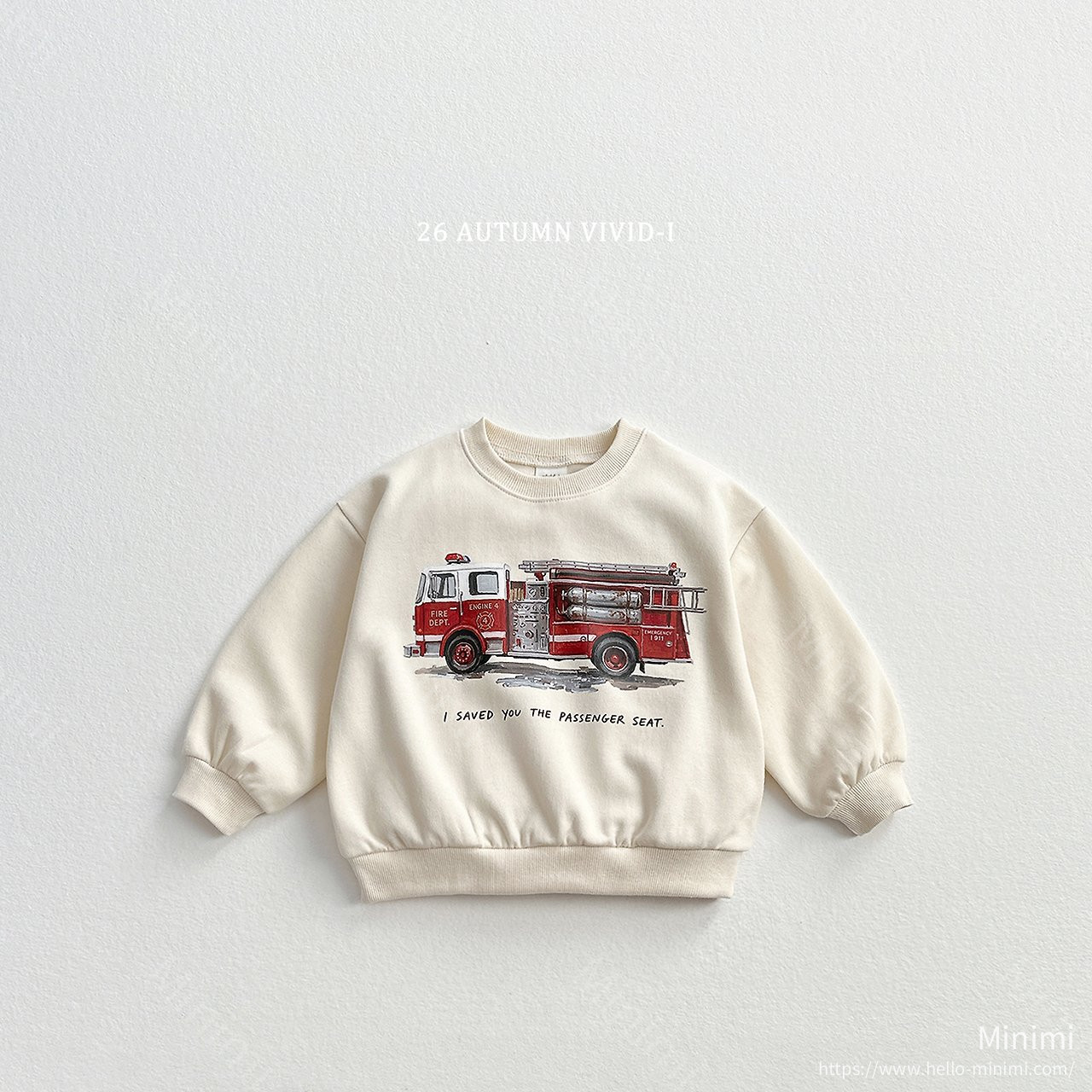 VIVID-I Retro Car Sweatshirt 細節圖 2