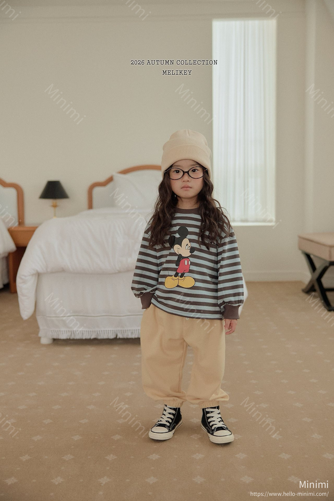 Melikey Mickey Ribbed Hem T-shirt 細節圖 21
