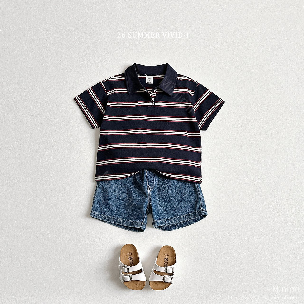 VIVID-I Basic Denim Shorts 細節圖 12