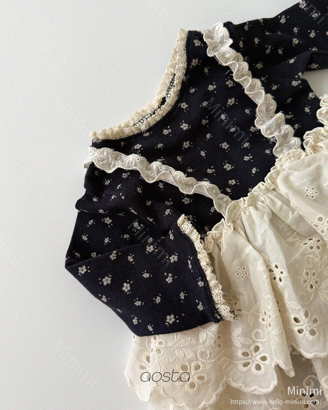 Aosta atelier Lace Cancan Blouse 細節圖 18