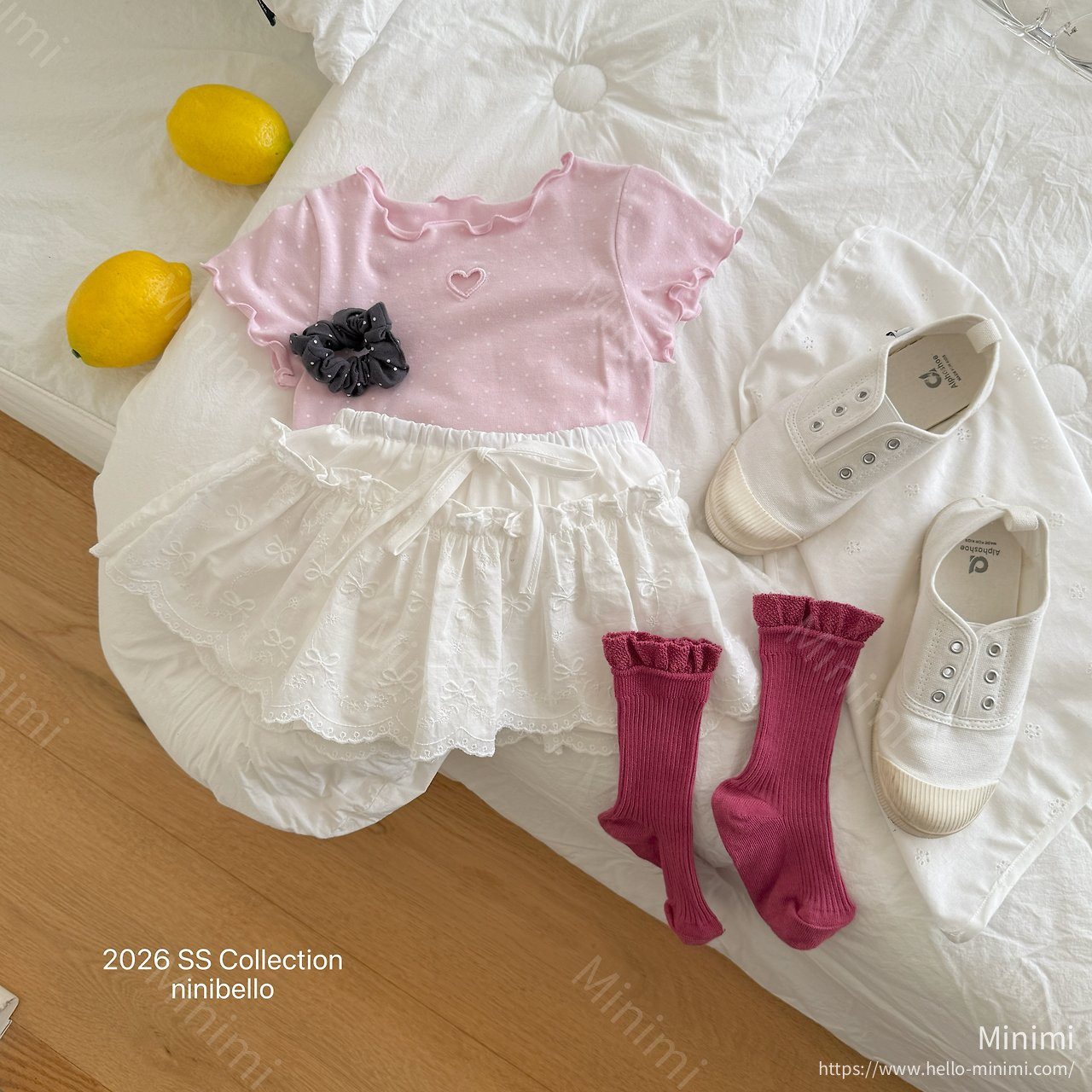 ninibello Dot Heart Punching T-shirt 細節圖 17