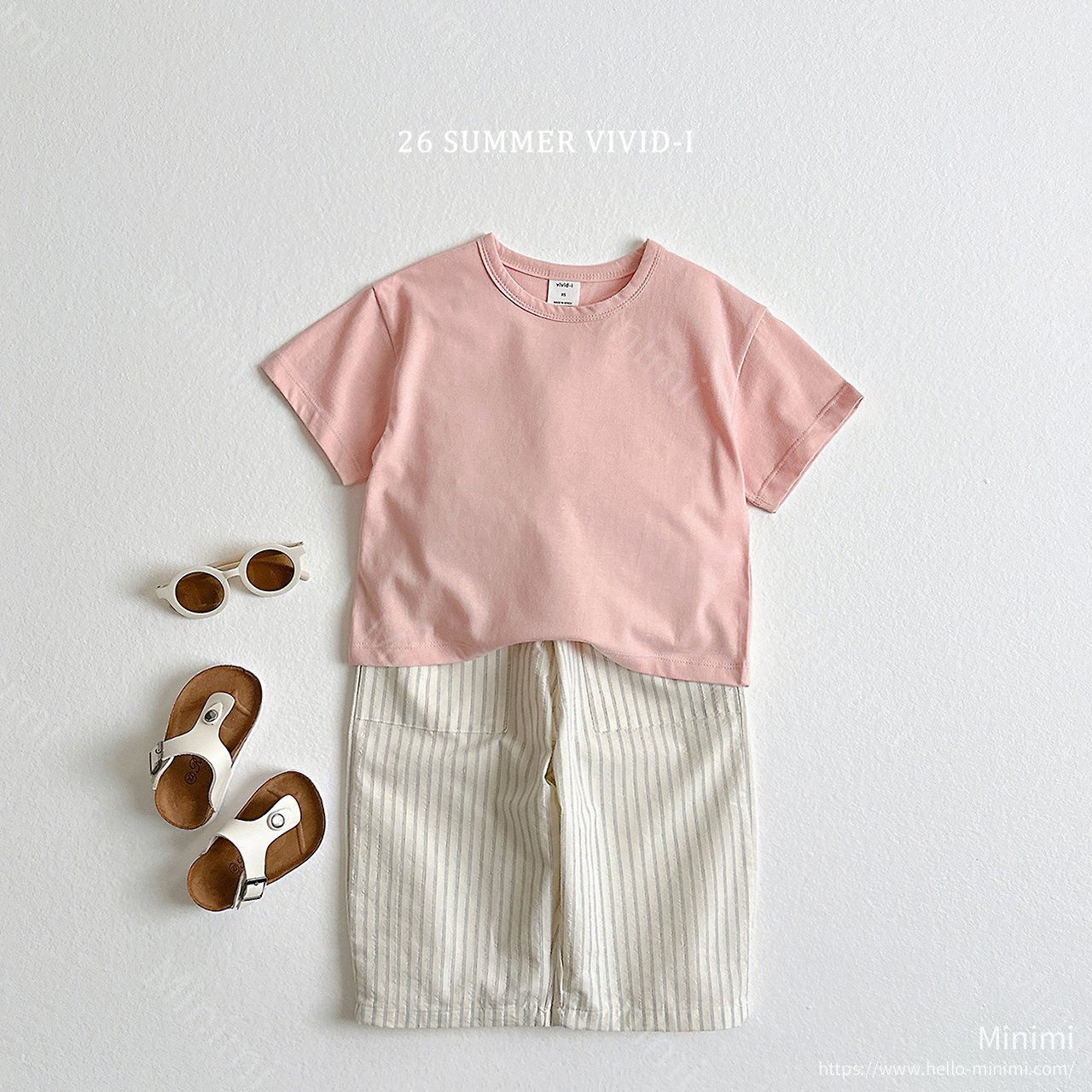 VIVID-I Cropped Striped Linen Pants 細節圖 8