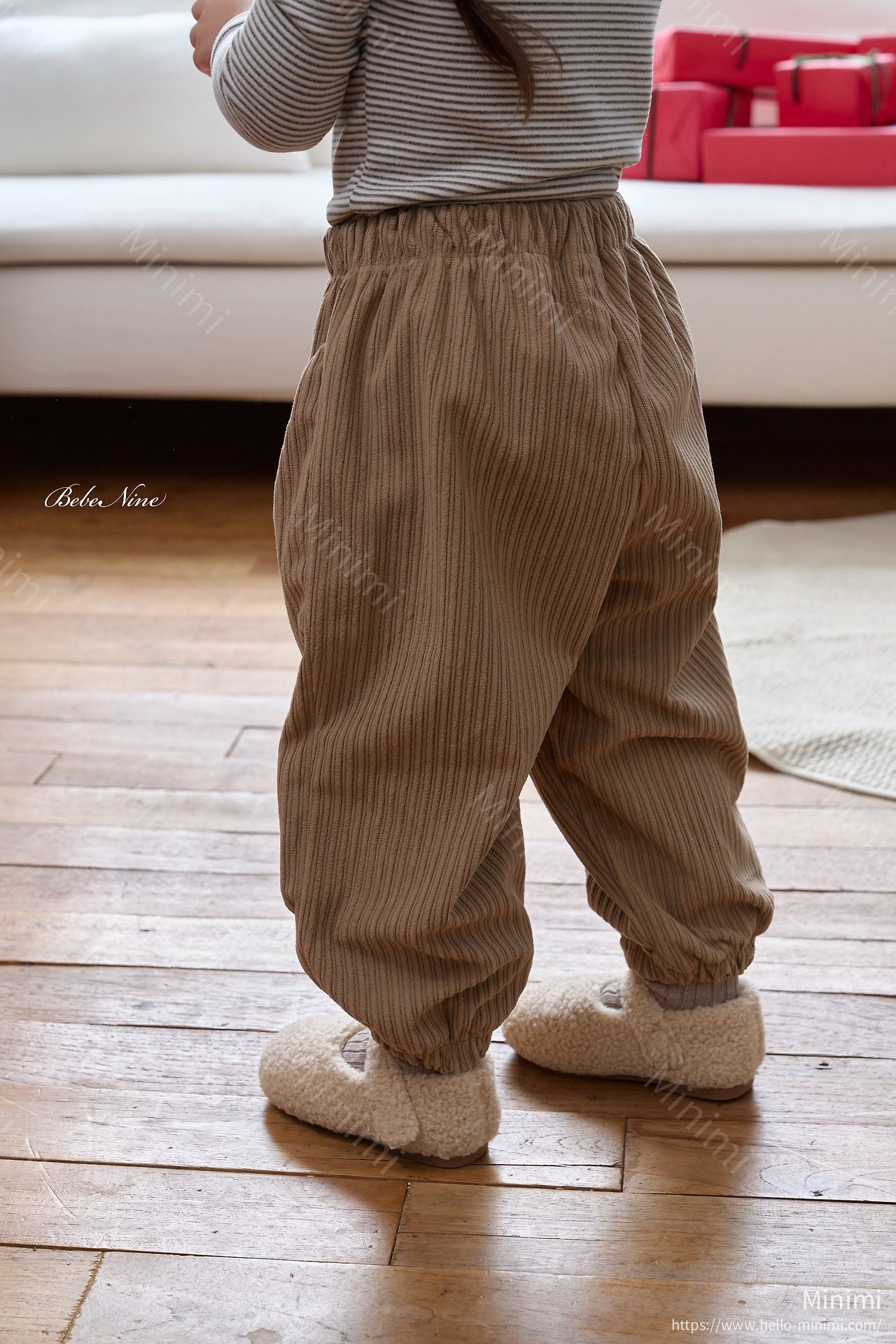 bebe nine Coco Ball Corduroy Pants 韓國童裝現貨