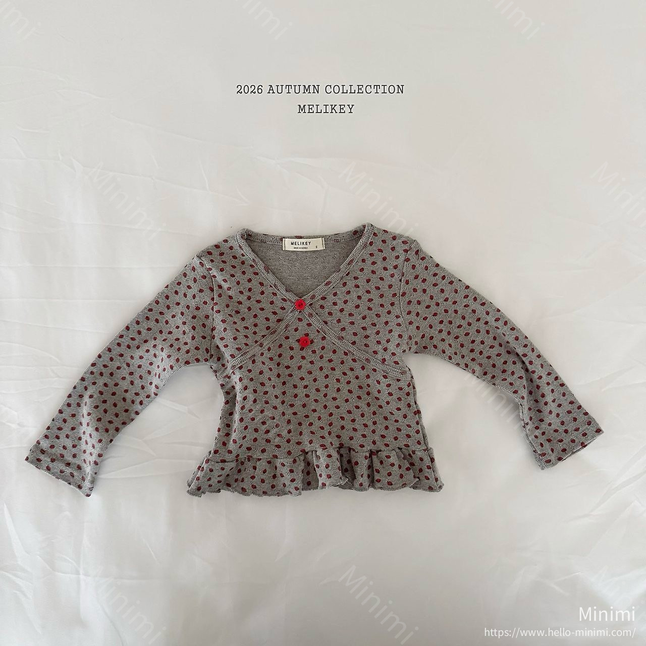 Melikey Mini Strawberry T-shirt 細節圖 1