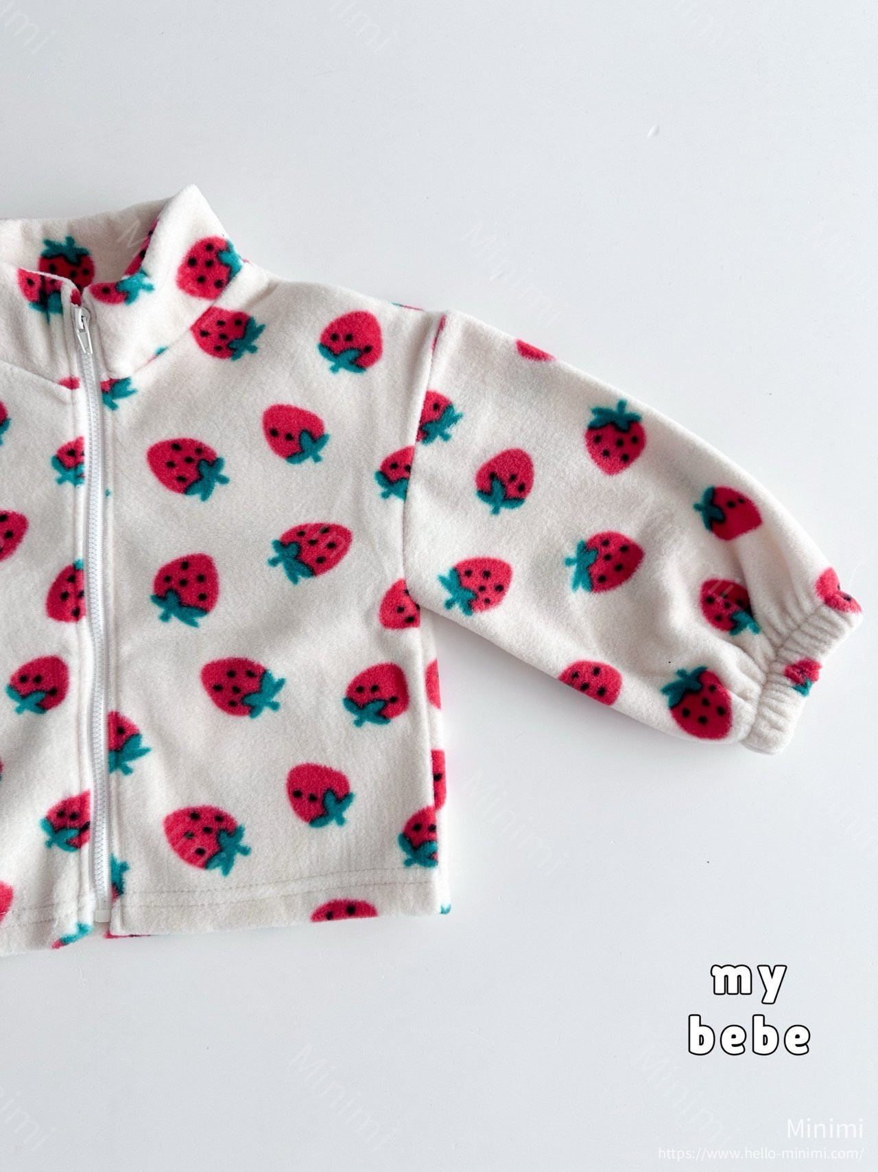my_bébé Daily Fleece Zip-up 細節圖 5