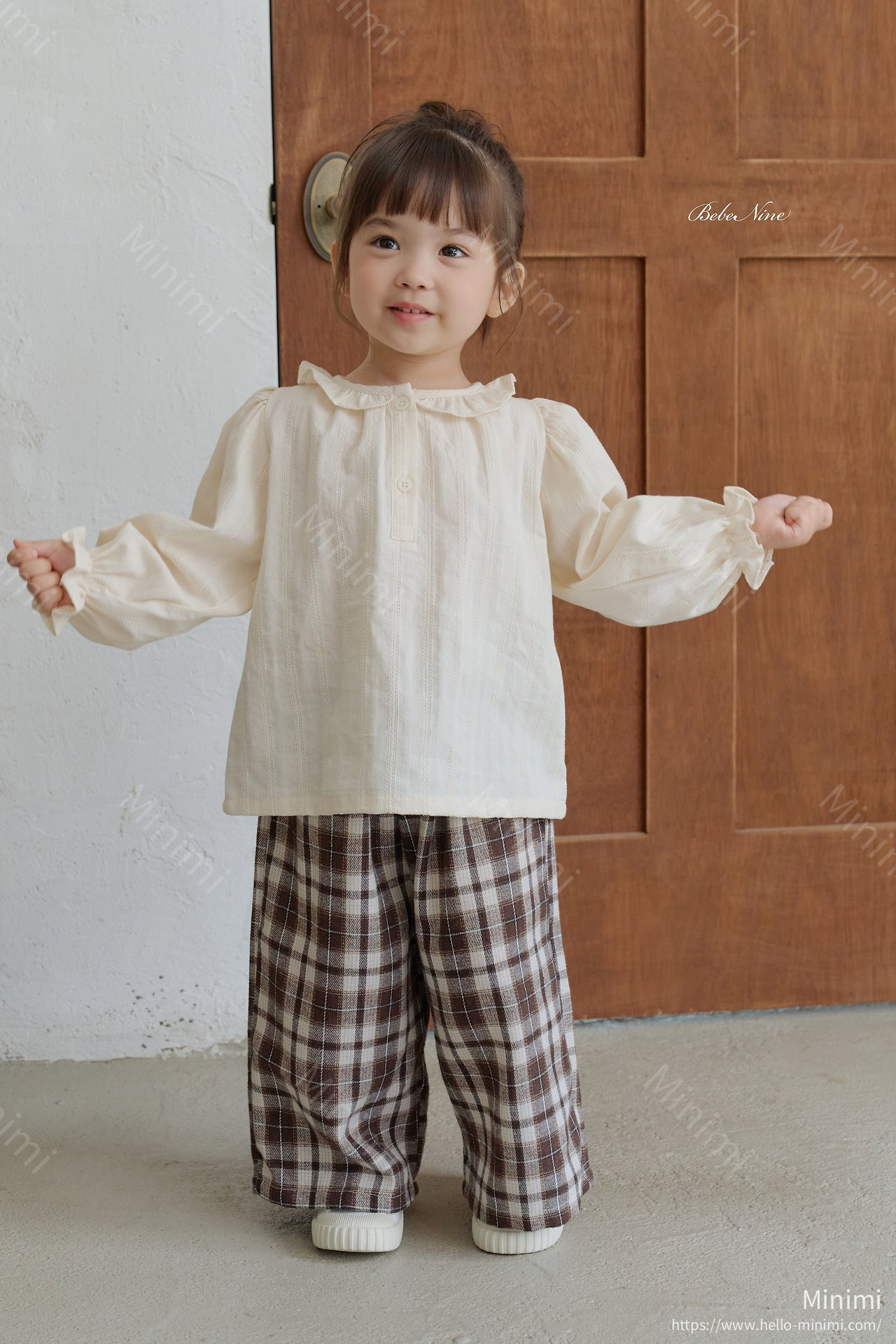 bebe nine Teddy Loose Pants 細節圖 7