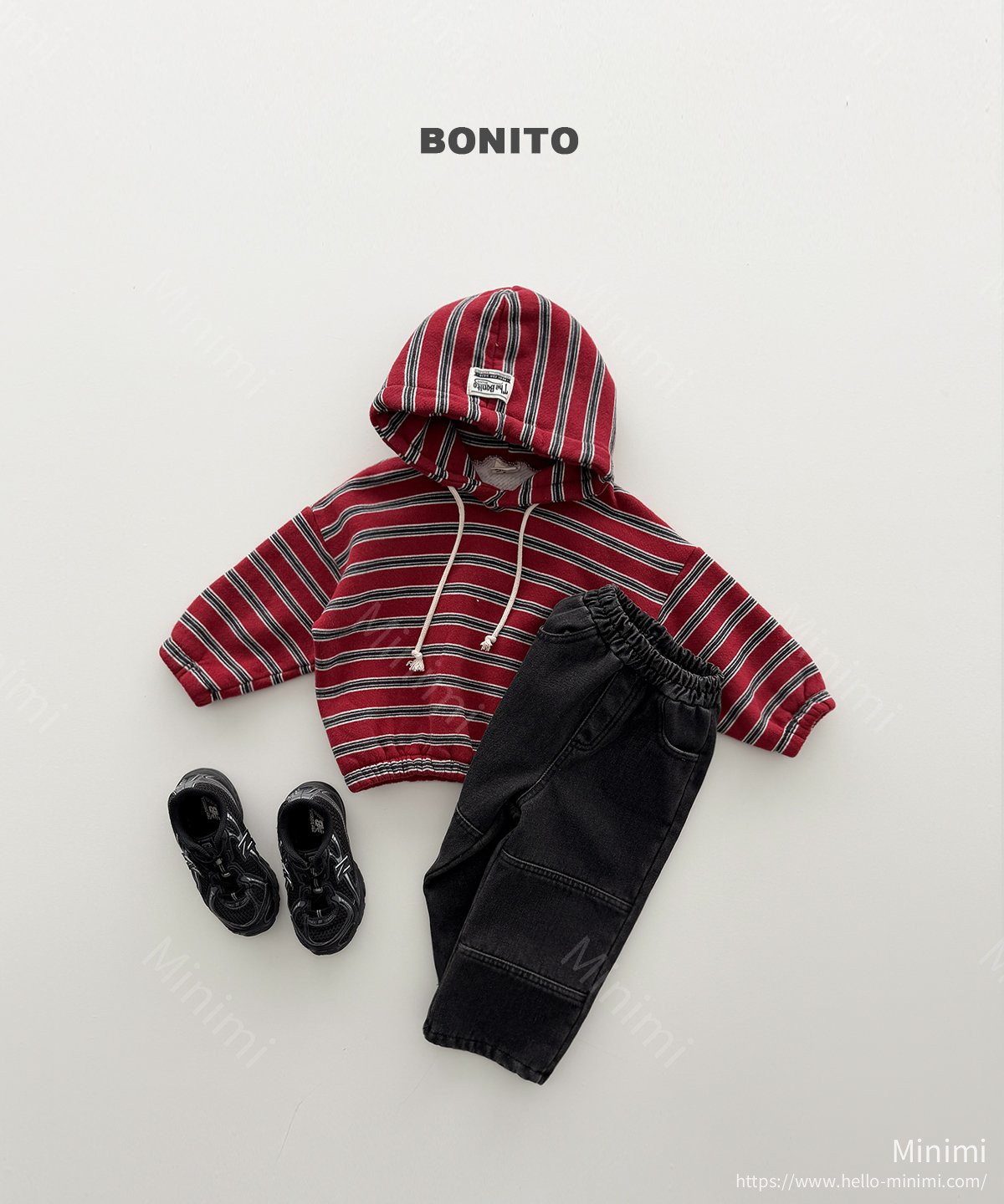BONITO Jolly Stripe Hoodie 細節圖 10