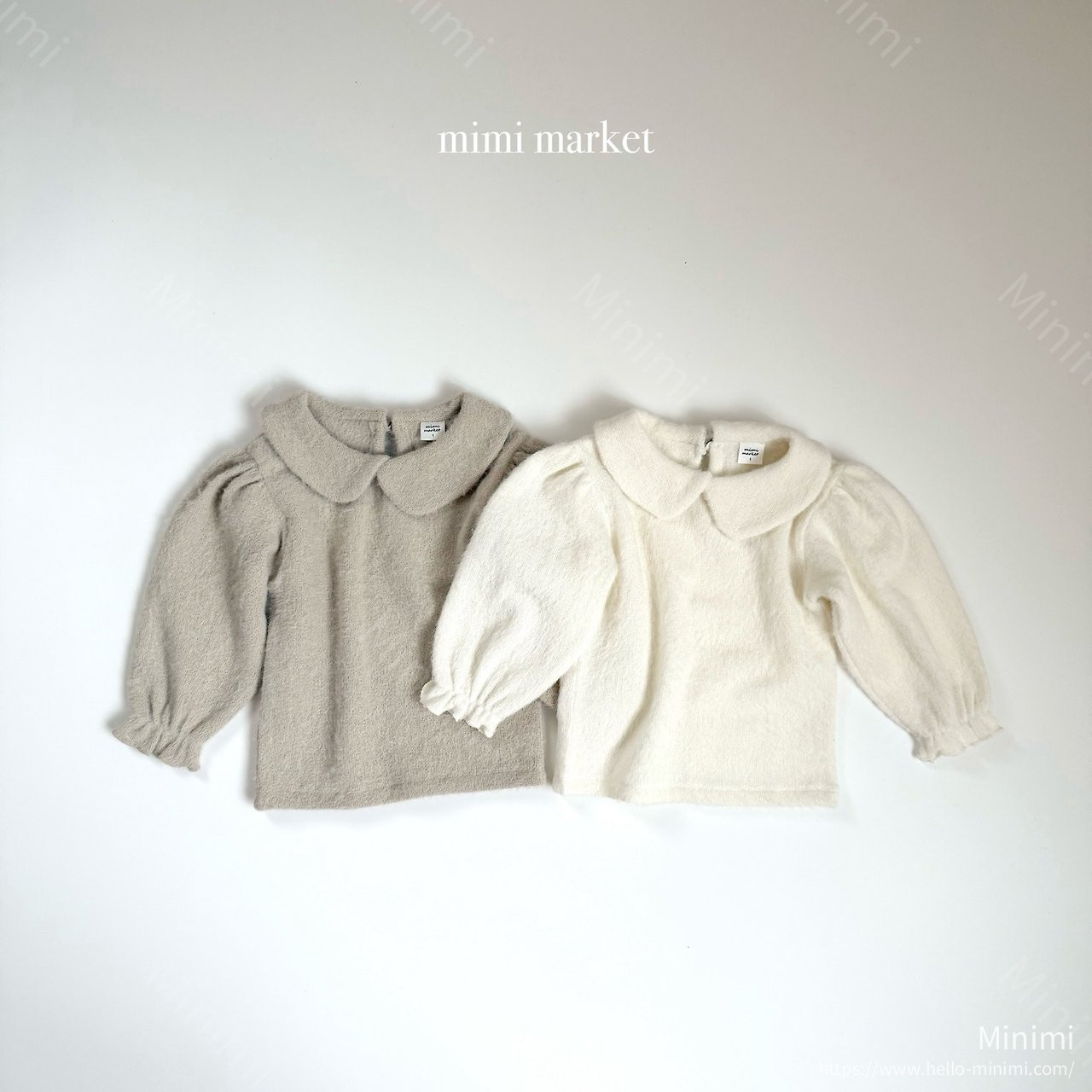 mimi-market Hair Collar Tee 細節圖 5
