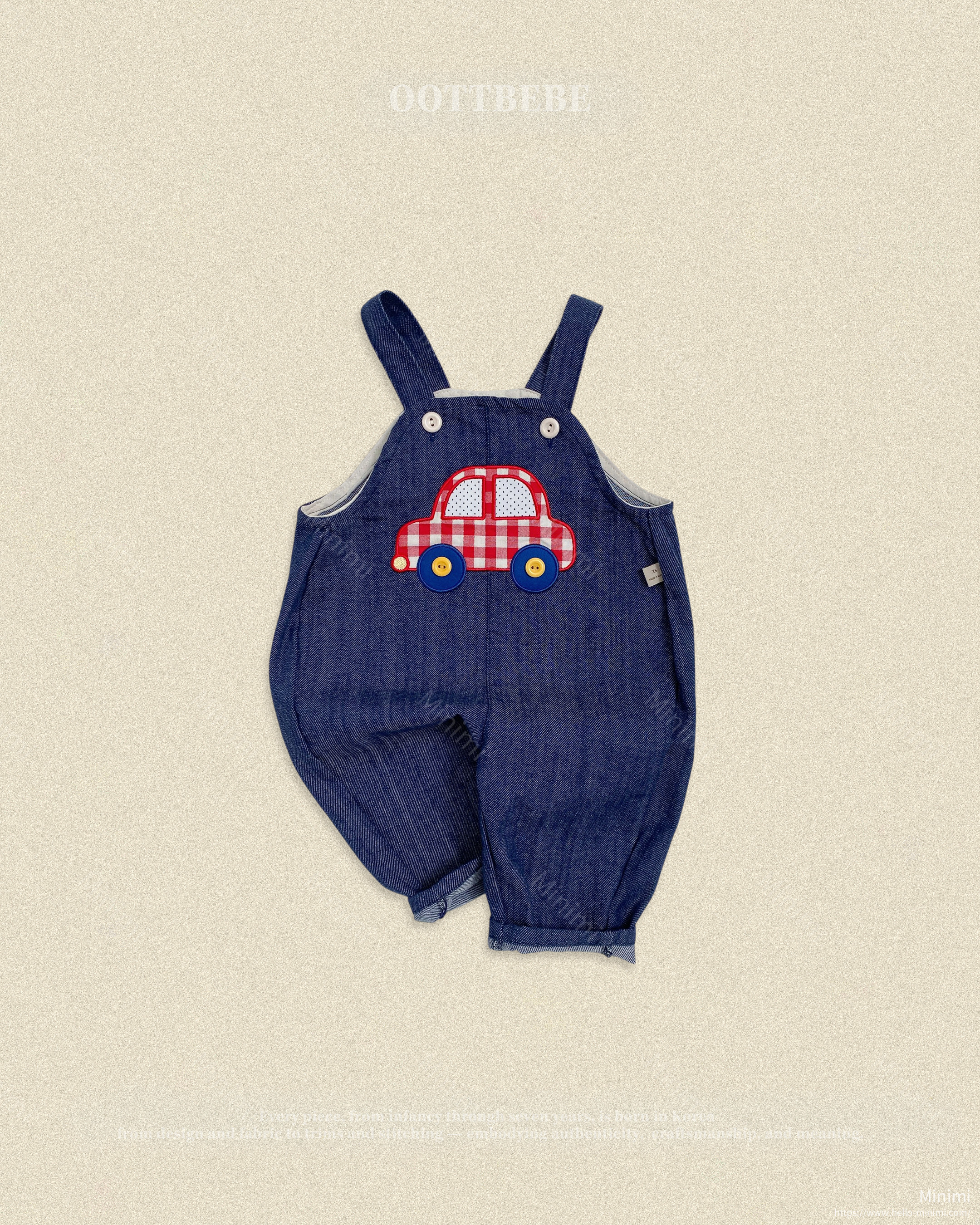 oott bebe Boongboong Denim Overalls 細節圖 7