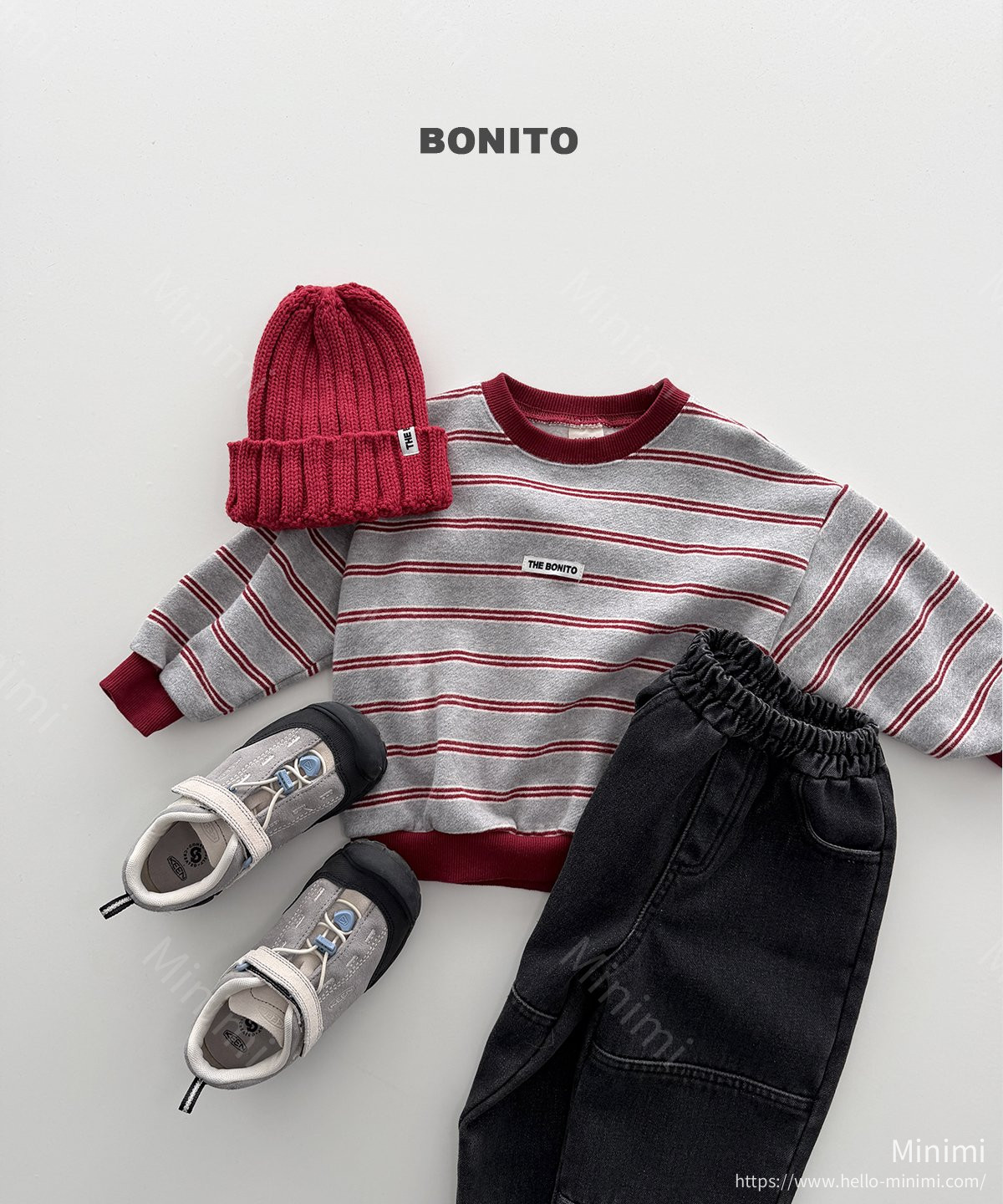 BONITO Monica Stripe Sweatshirt 細節圖 8