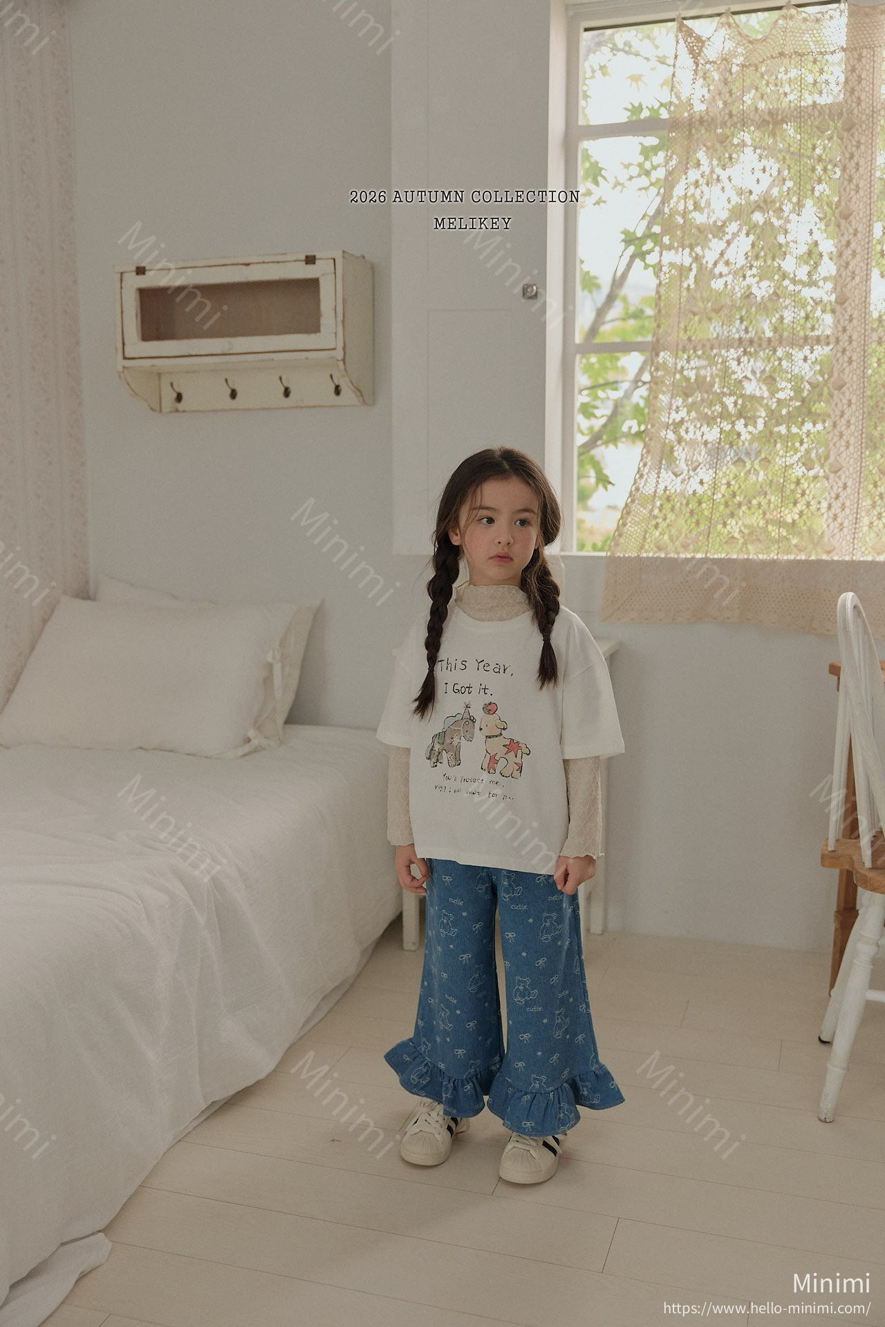 Melikey Frill Ribbon Mesh T-shirt 細節圖 33