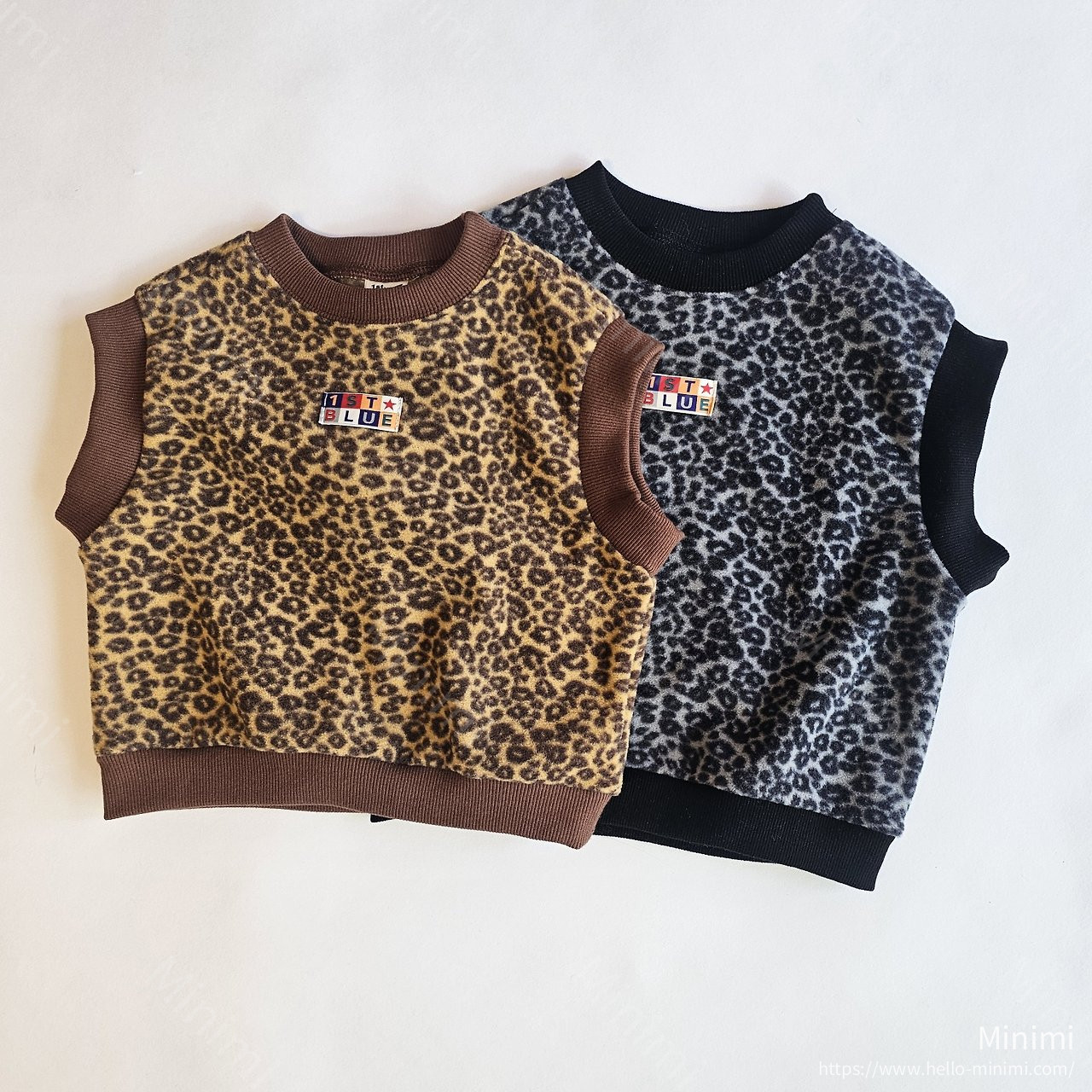 1st BLUE King Leopard Vest 細節圖 1