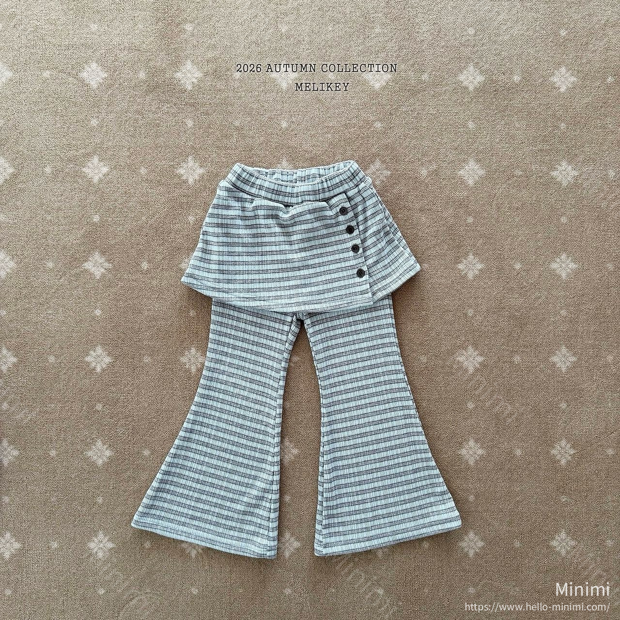 Melikey Button Wrap Bootcut Pants 細節圖 2