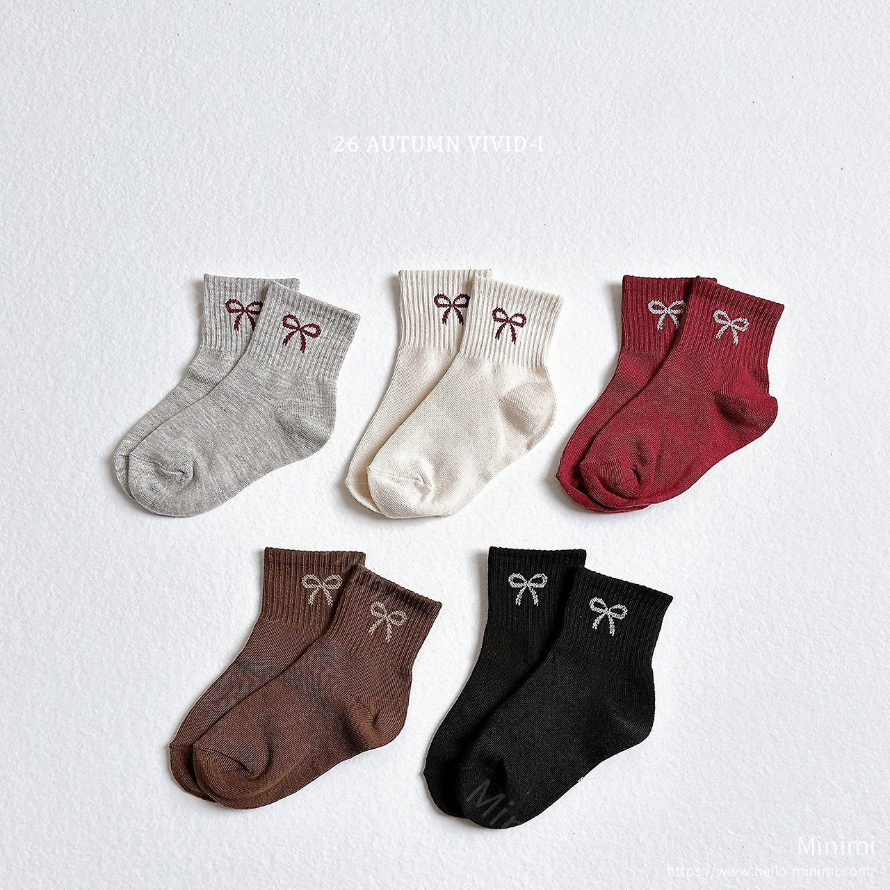 VIVID-I Ribbon Socks 細節圖 1