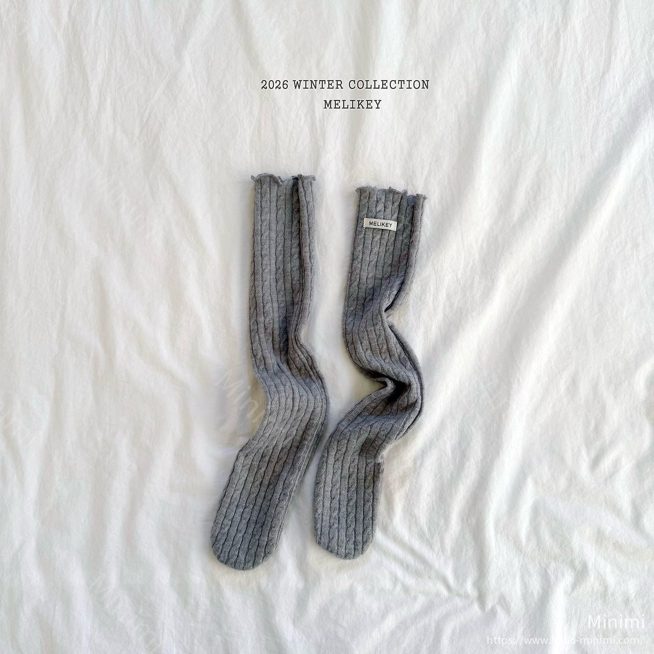 Melikey Twisted Long Socks 細節圖 4