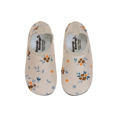 [Aqua] Day You Flower (Beige) Aqua Shoes