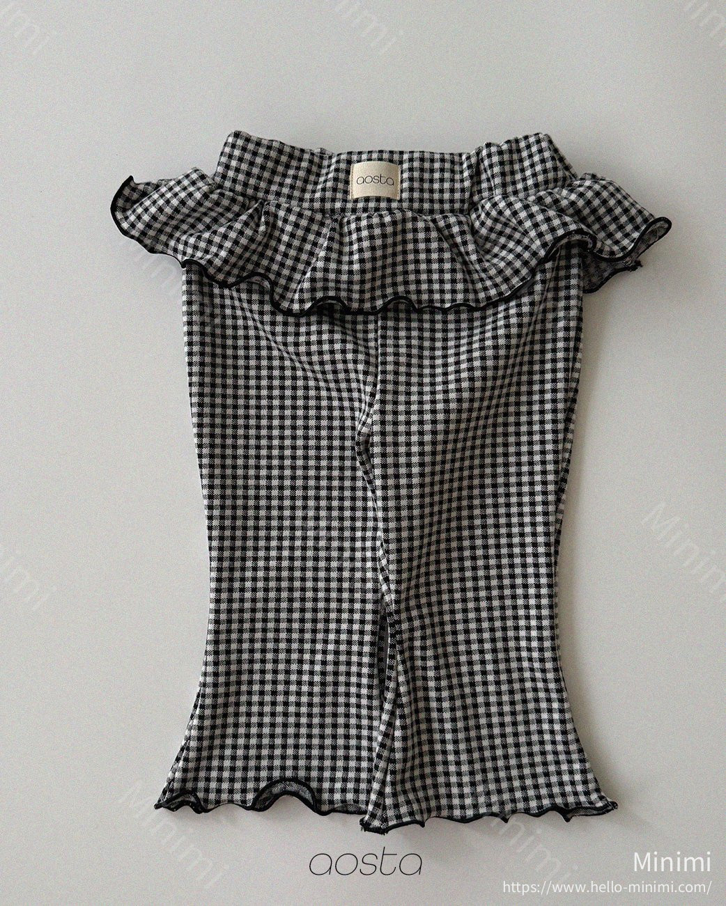 Aosta atelier Kiki Frill Pants 細節圖 3