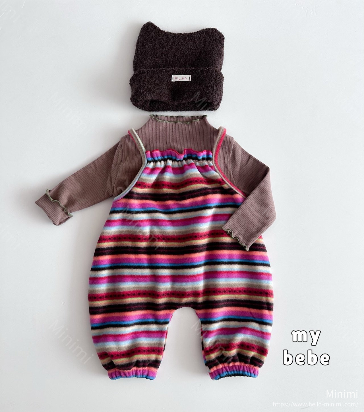 my_bébé Runrun Fleece Overall 細節圖 13