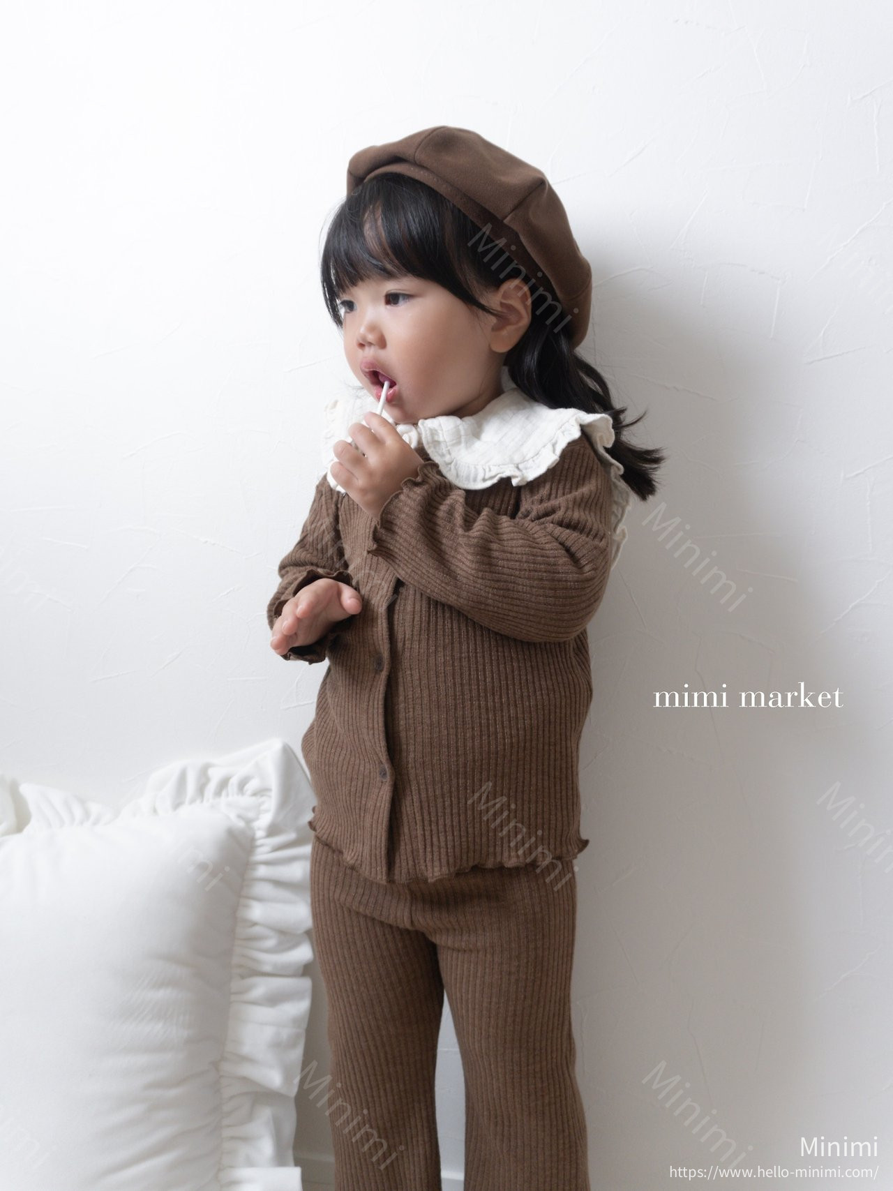 mimi-market Liz Ribbed Cardigan 細節圖 1