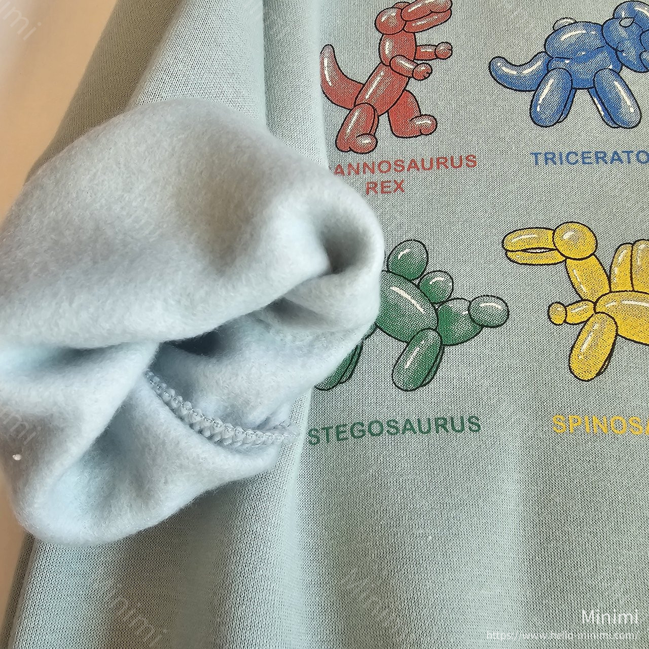 1st BLUE Balloon Dinosaur Sweatshirt 細節圖 2