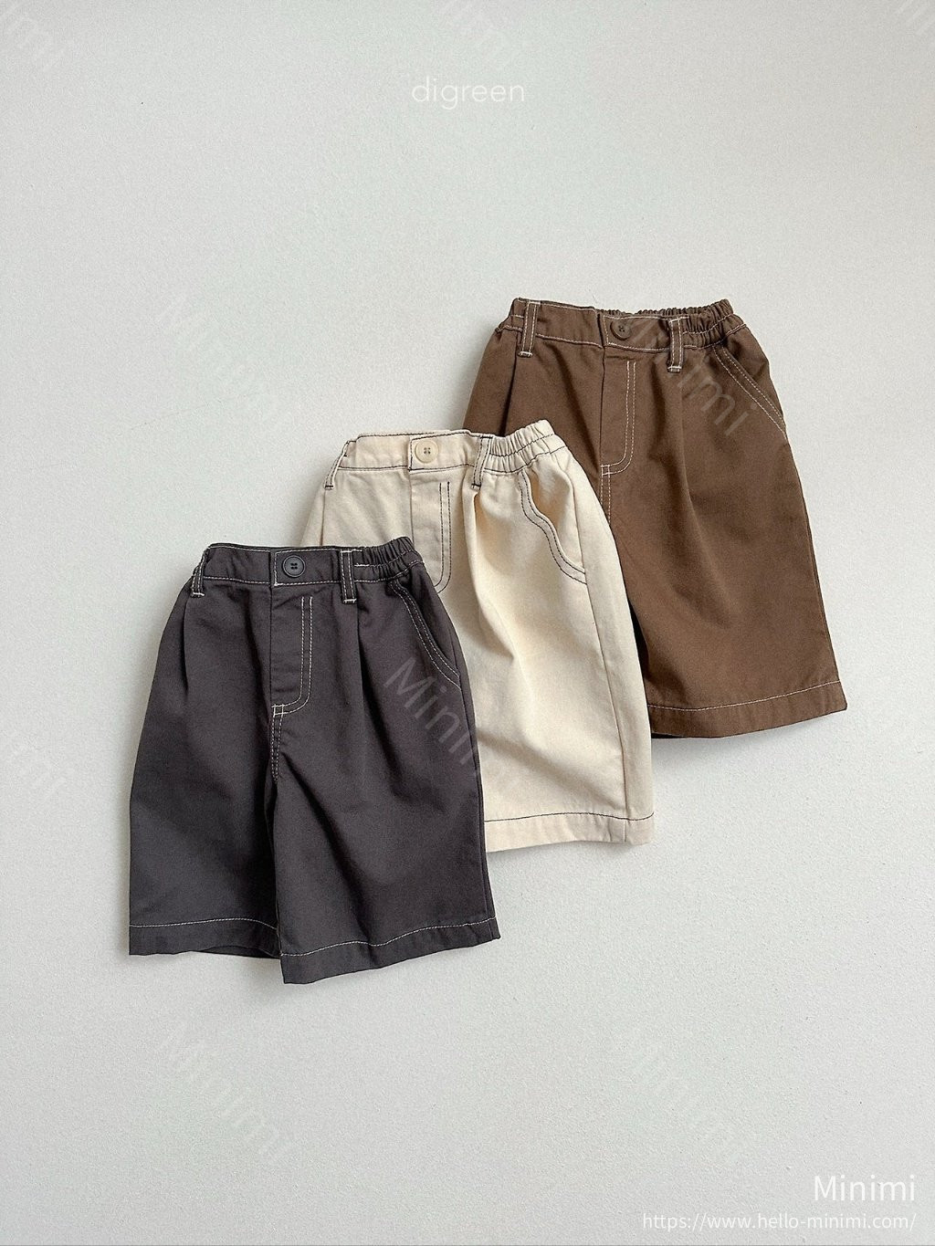 digreen Stitch Bermuda 細節圖 1
