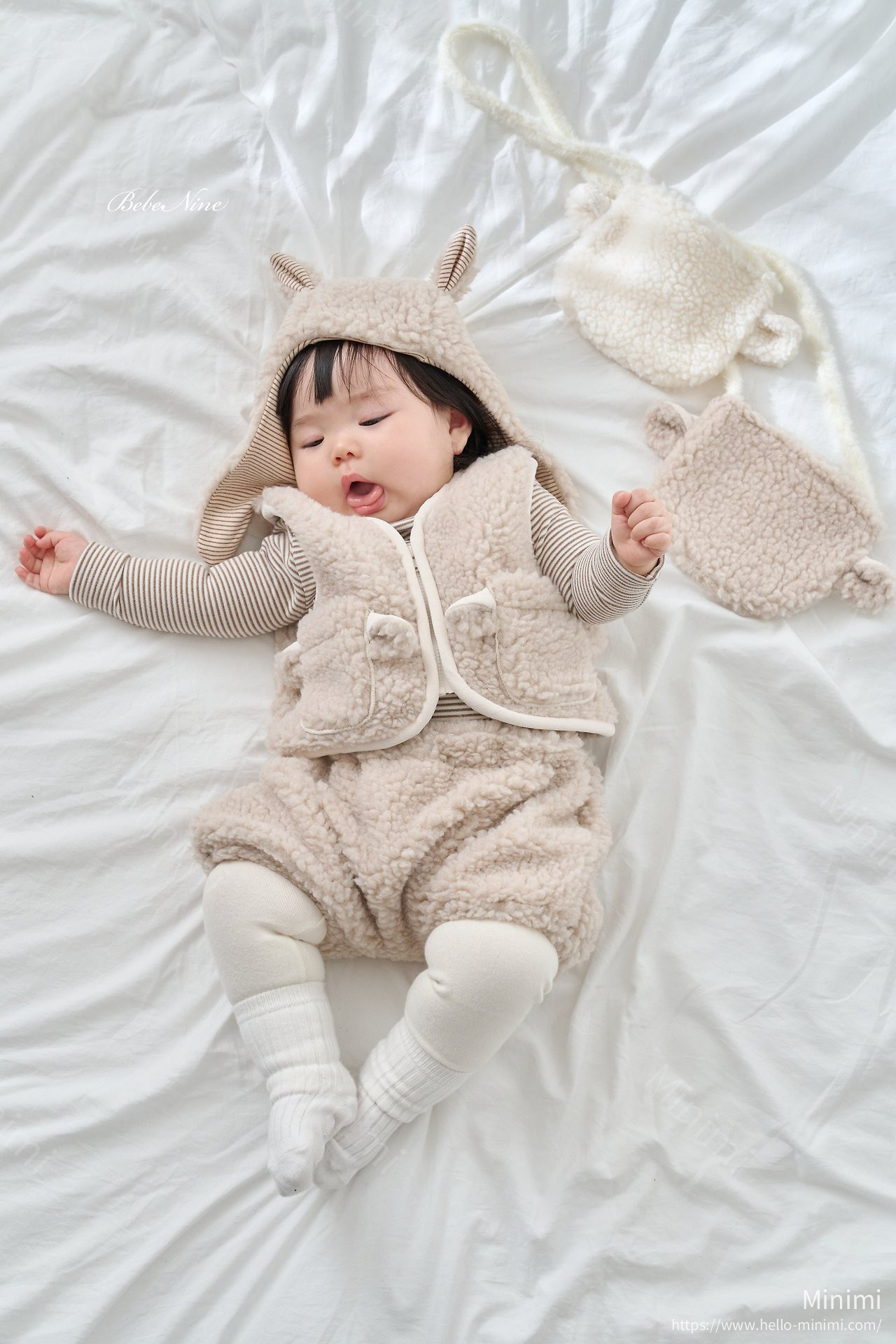 bebe nine Little Lamb Vest 細節圖 7