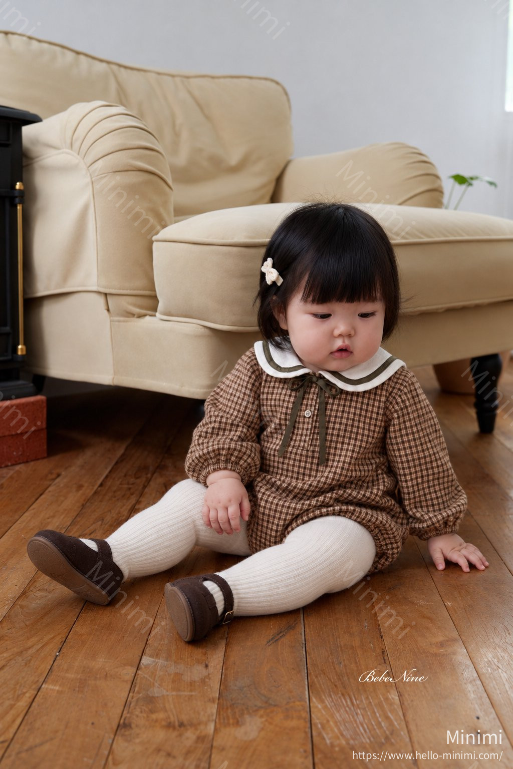 bebe nine Ribbon Sailor Romper 細節圖 15