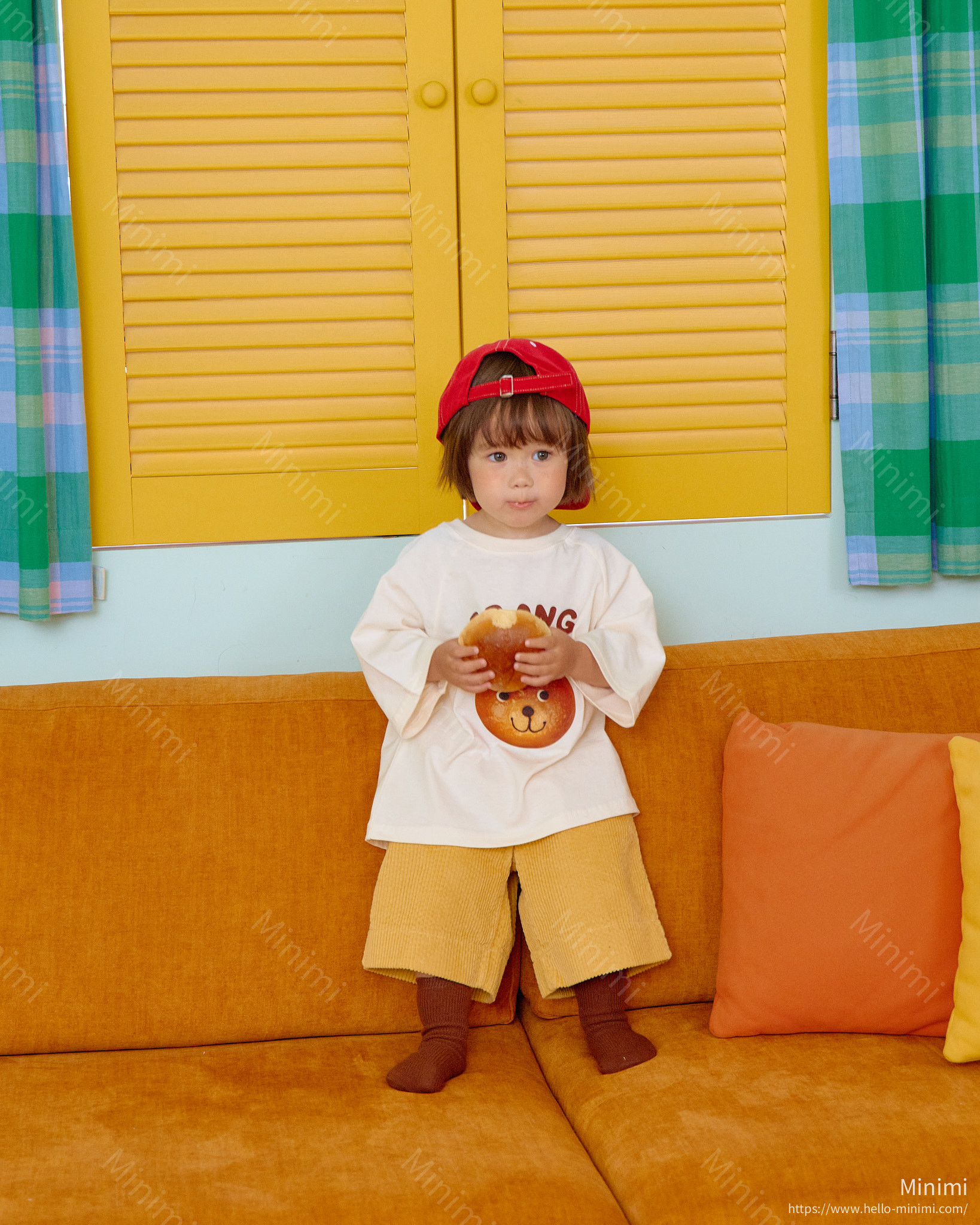 oott bebe Bread Raglan T-shirt (Kids) 細節圖 25