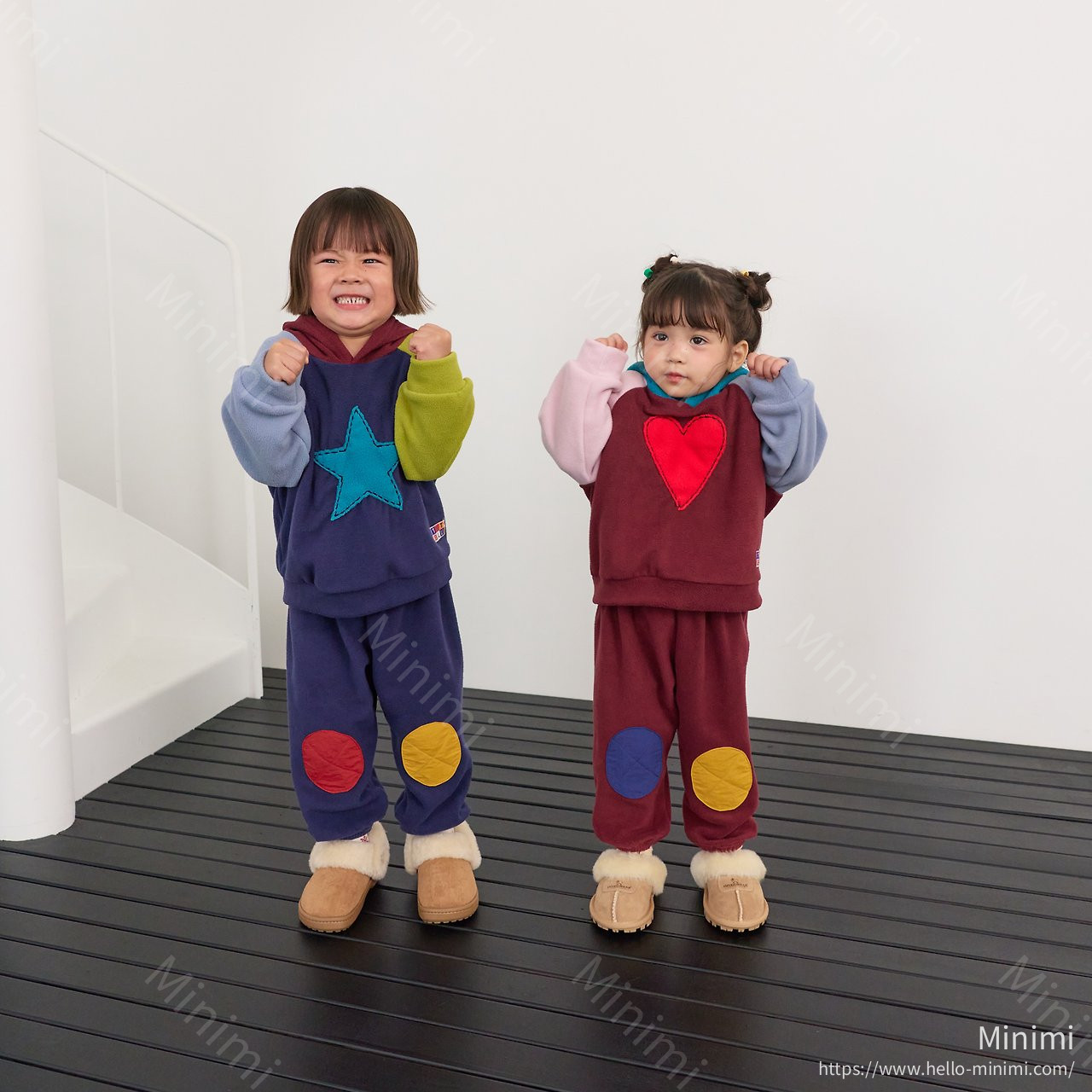 1st BLUE Bread Colorblock Pants 細節圖 7