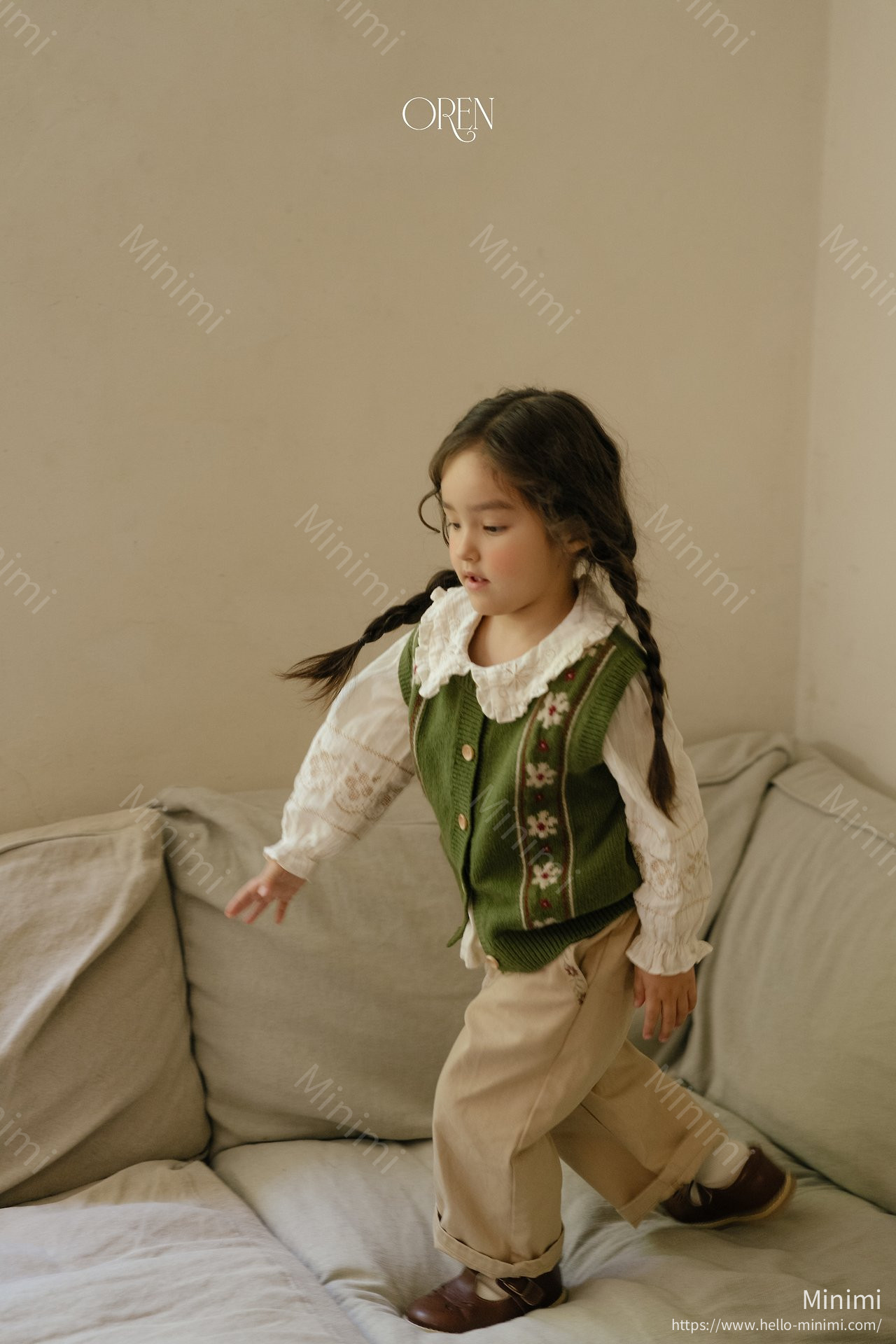 Oren Honey Beige Blouse 細節圖 10