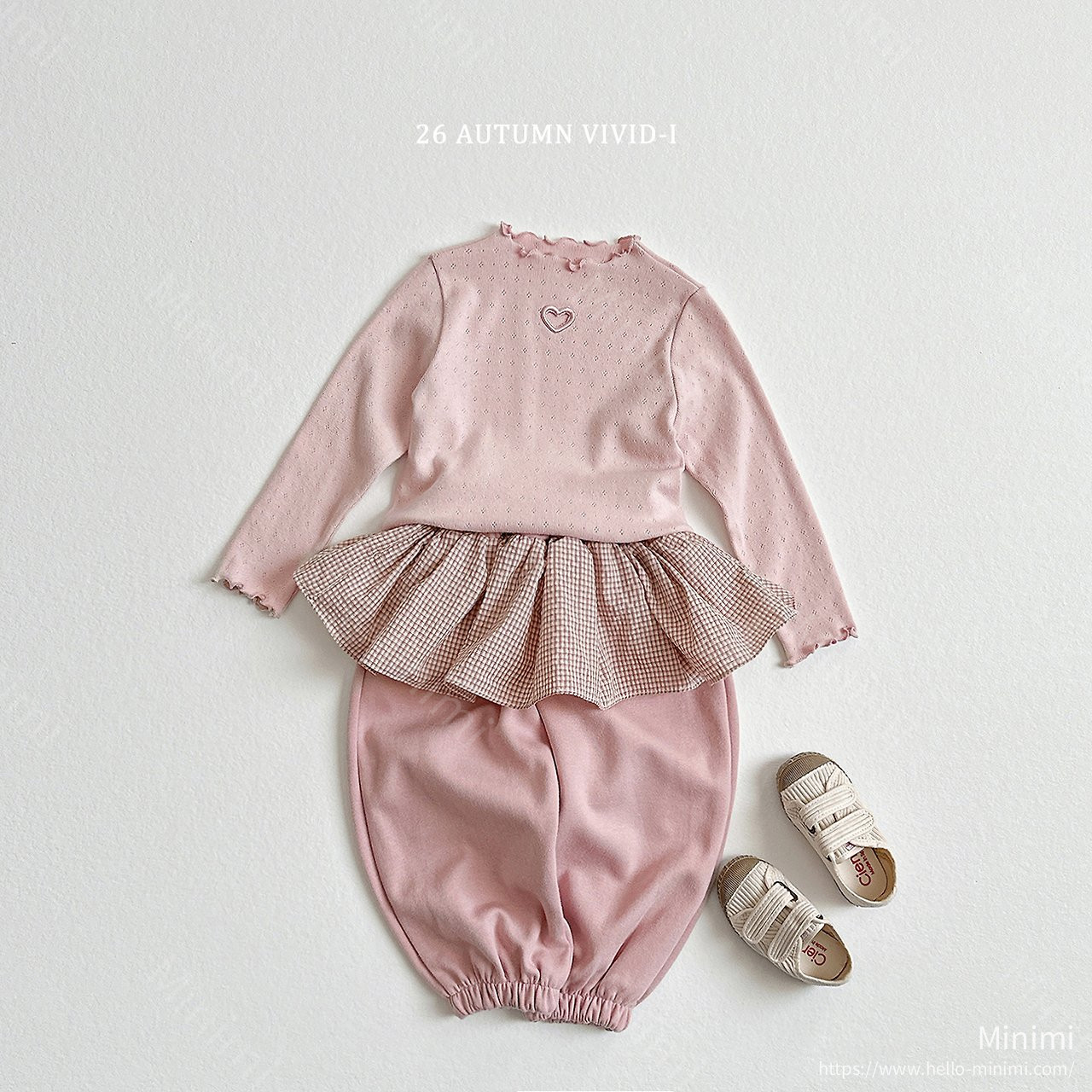 VIVID-I Check Frill Jogger 細節圖 9